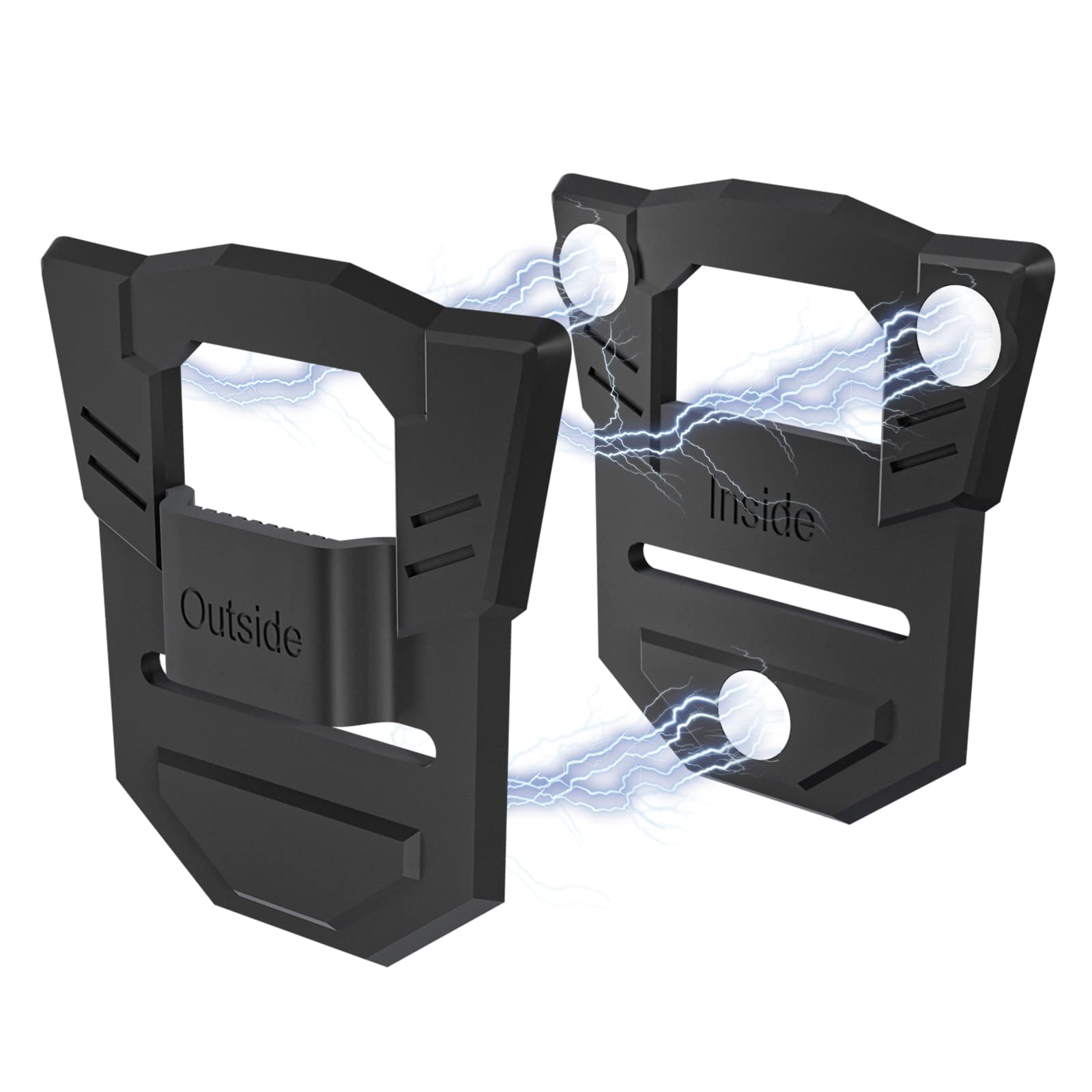 RUKUHOT Universal Body Camera Mount with Strong Magnet - Secure Clip for All Police Body Cameras, Stays Firmly Attached to Clothes - Perfect for Law Enforcement, Security Guards & Outdoor Activities