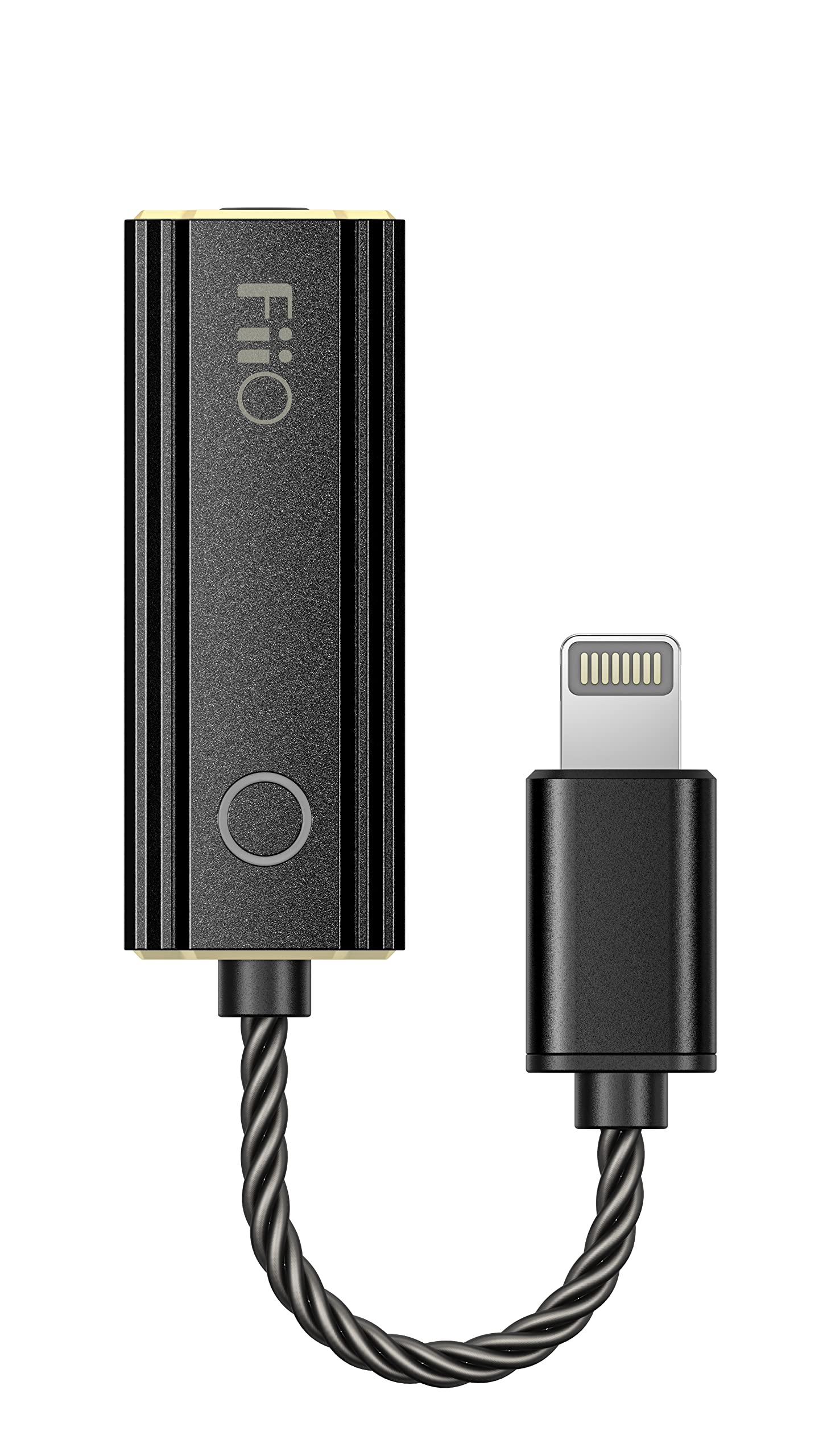 FiiO JadeAudio KA1 Portable USB DAC Headphone Amplifier - High Resolution Lossless Audio for iPhone, Android, PC & Laptop (Lightning Version, Black) - Perfect for Music Lovers, Audiophiles & Mobile Gaming