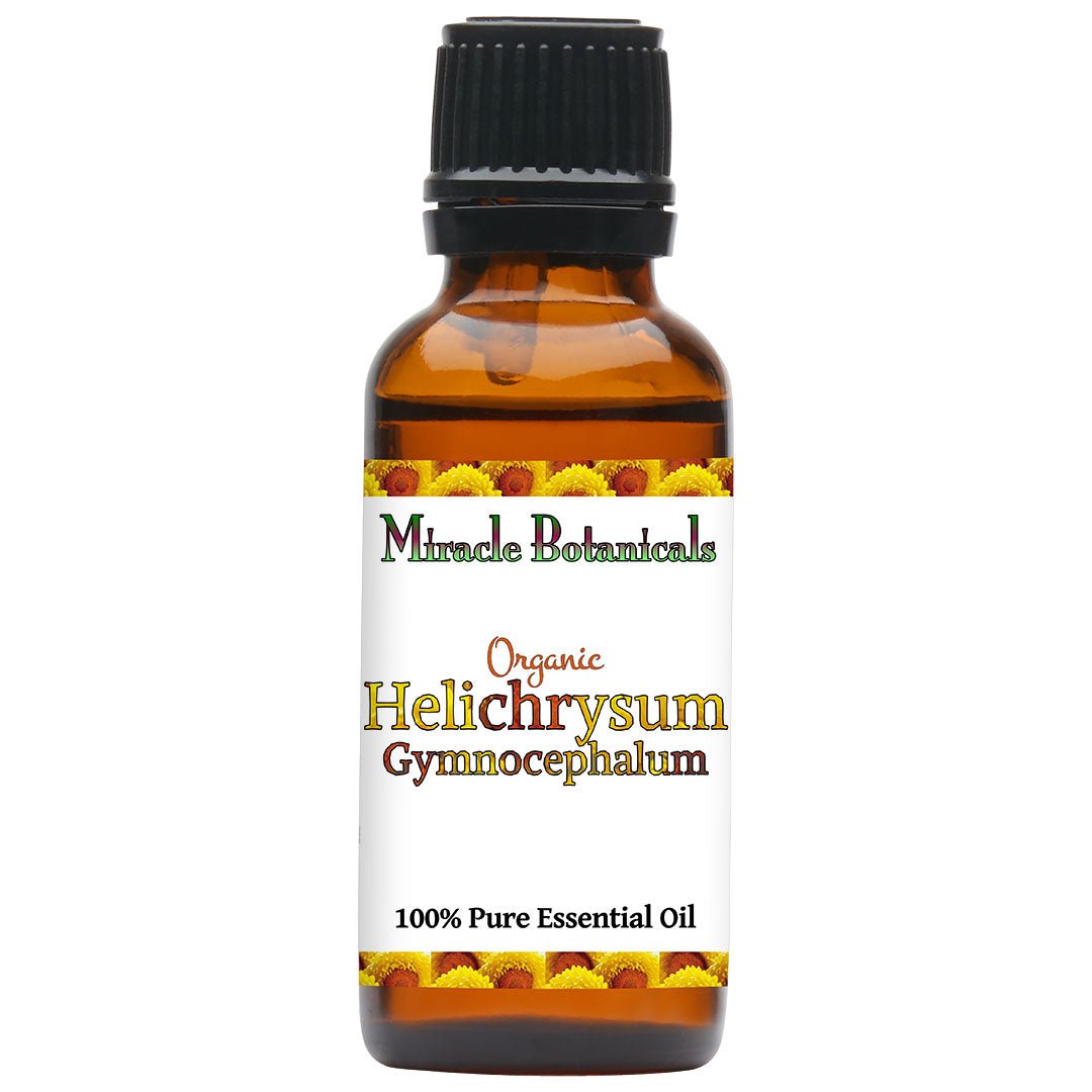 Organic Helichrysum Gymnocephalum Essential Oil - 100% Pure, Natural Aromatherapy Oil for Skin Care, Stress Relief & Relaxation | Perfect for Diffusers, Massage & DIY Beauty Products