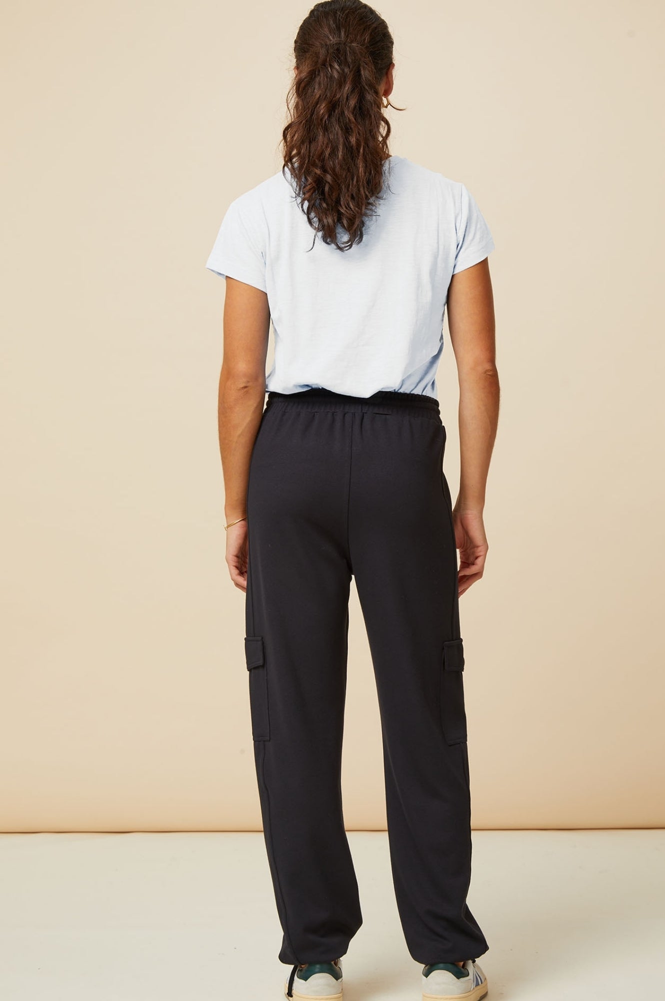 Premium Remy Trousers for Women - Dark Navy Slim Fit Dress Pants for Office, Business & Formal Occasions