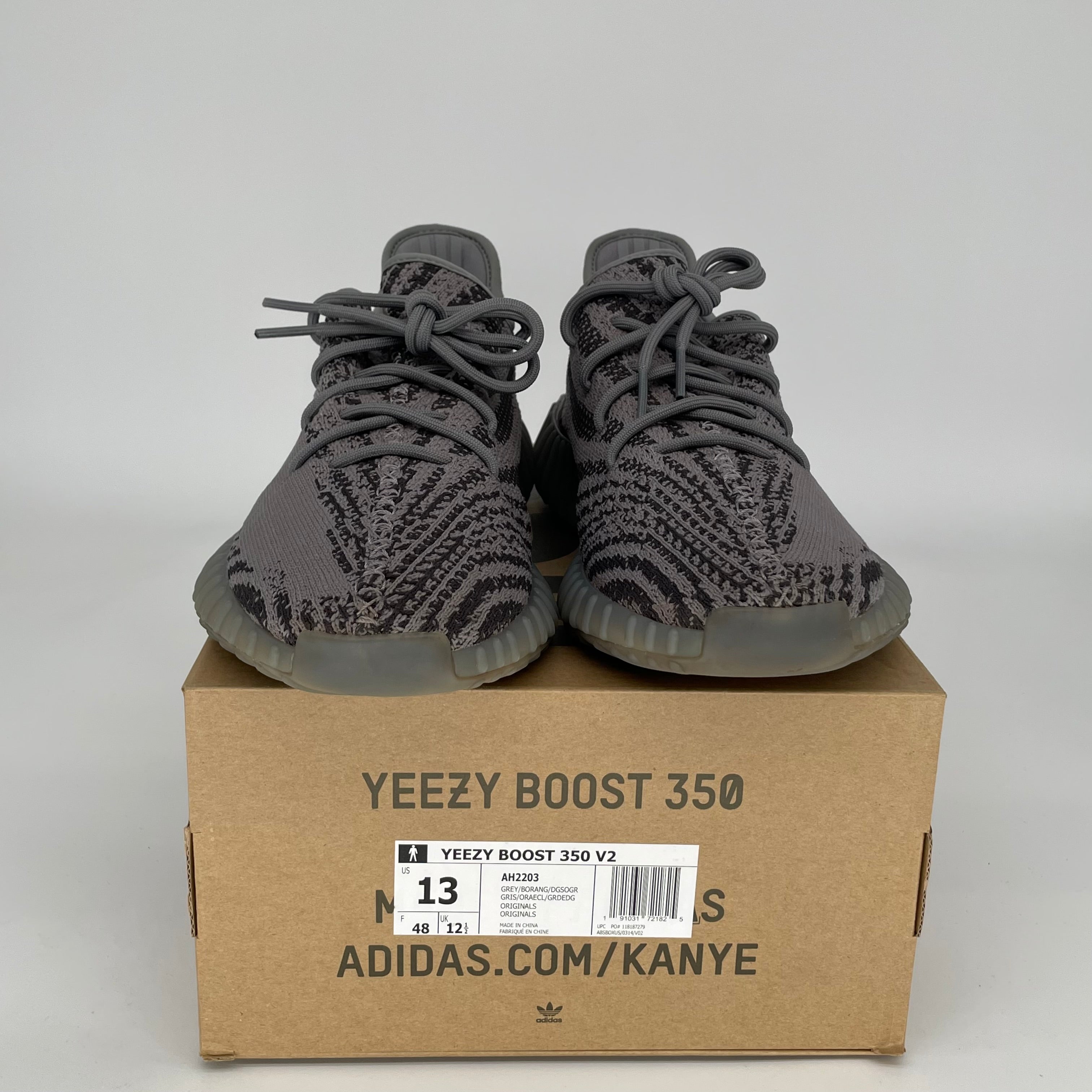 Adidas Yeezy Boost 350 V2 Beluga 2.0 Men's Running Shoes - Size 13 (AH2203) | Comfortable Sneakers for Jogging, Gym & Casual Wear