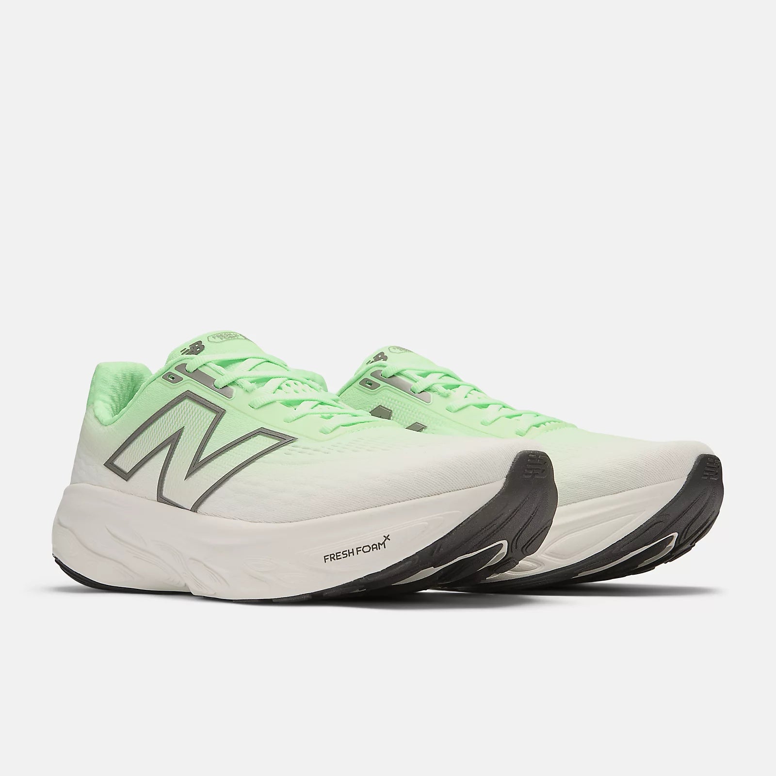 New Balance Women's Fresh Foam X 1080 v14 Running Shoes - Sweetgrass/Reflection/Silver Metallic - Lightweight Cushioned Sneakers for Jogging, Gym Workouts & Everyday Comfort