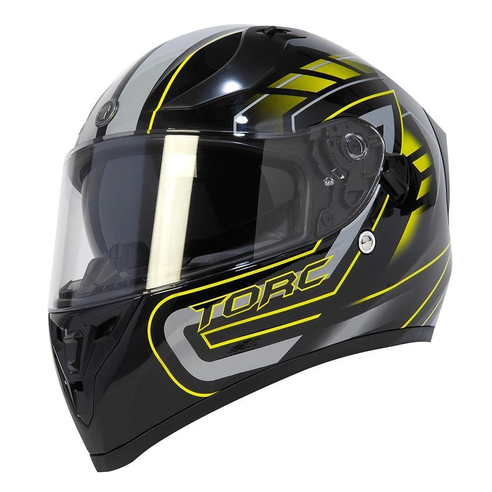 TORC Unisex Adult Full Face Helmet - Motorcycle, ATV, Dirt Bike & Snowmobile Riding Gear for Safety & Comfort