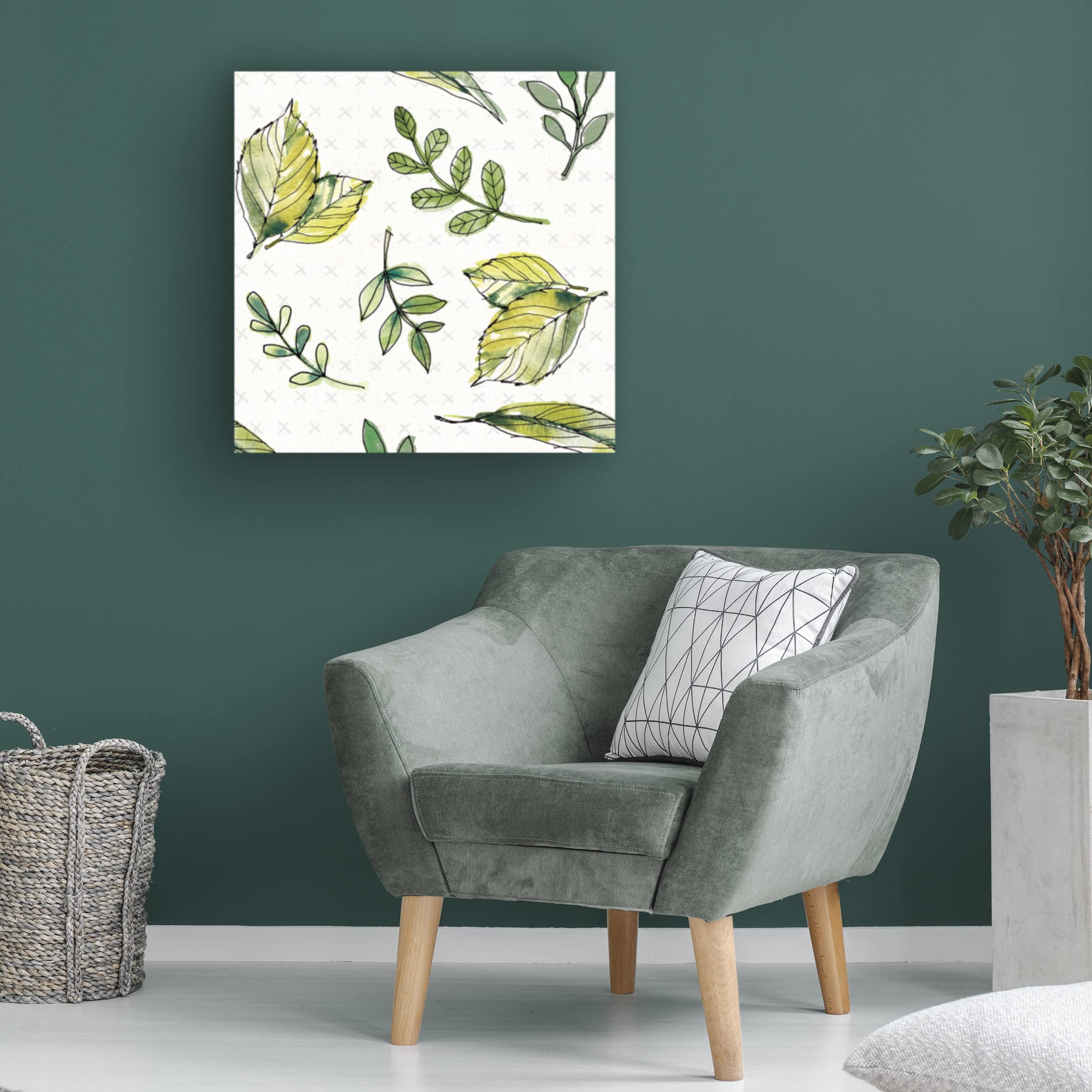 Anne Tavoletti 'Fruit Stand Pattern III' Canvas Wall Art Print - Modern Kitchen Decor, Dining Room Painting, Vibrant Fruit Still Life for Home & Office