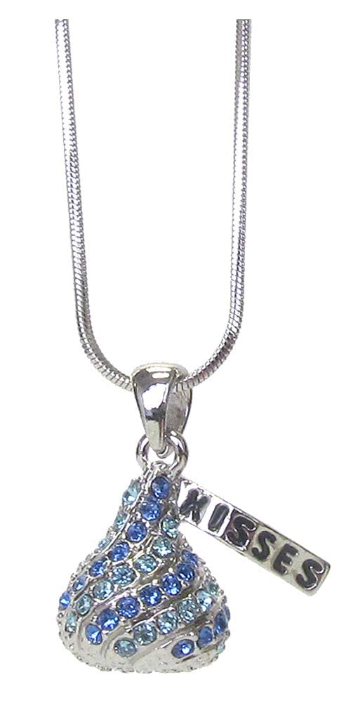 Hollow Back Kisses Pendant Necklace for Women - Elegant Fashion Jewelry for Casual Wear, Date Night & Gift Giving