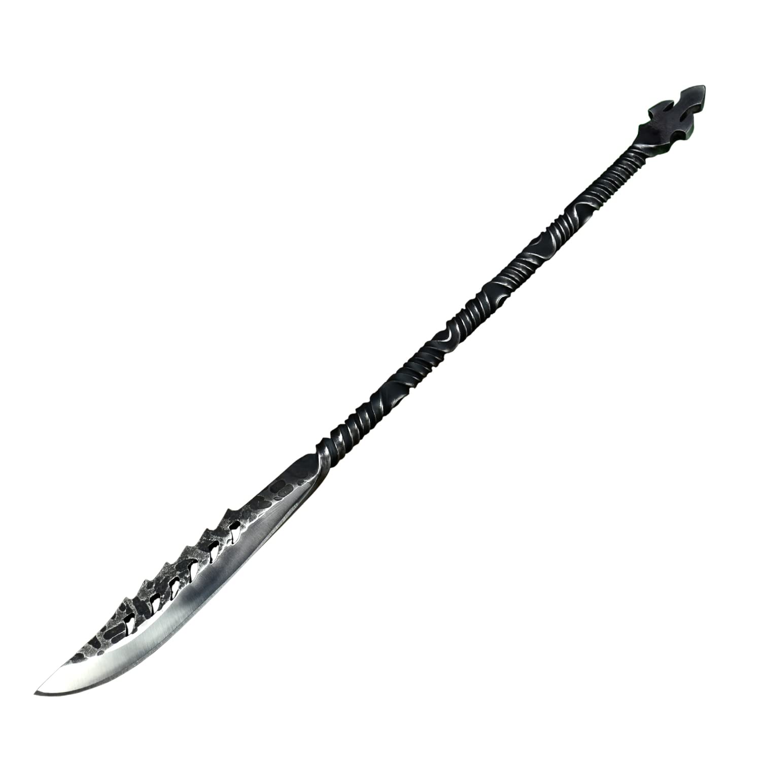Premium Stainless Steel Guan Gong Knife - Portable, Sharp Collectible Tea Set Accessory for Home Decor, Camping & Outdoor Adventures
