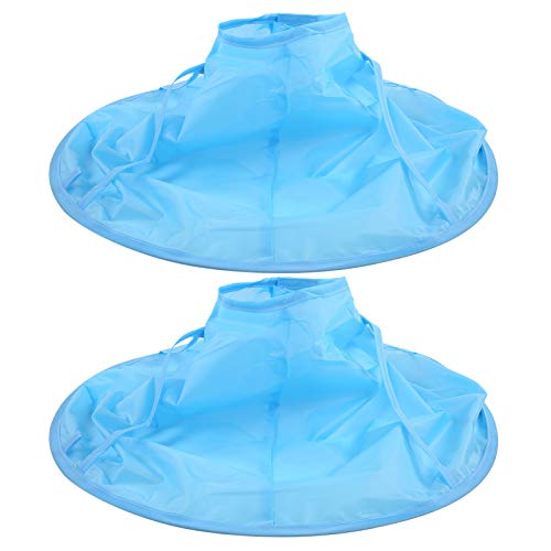 Baby Hair Catcher Cape - Waterproof Barber Cape for Kids & Toddlers, Haircut Styling Accessory with Hair Clipping Catcher (Blue) - Perfect for Home Haircuts, Salons & Mess-Free Grooming