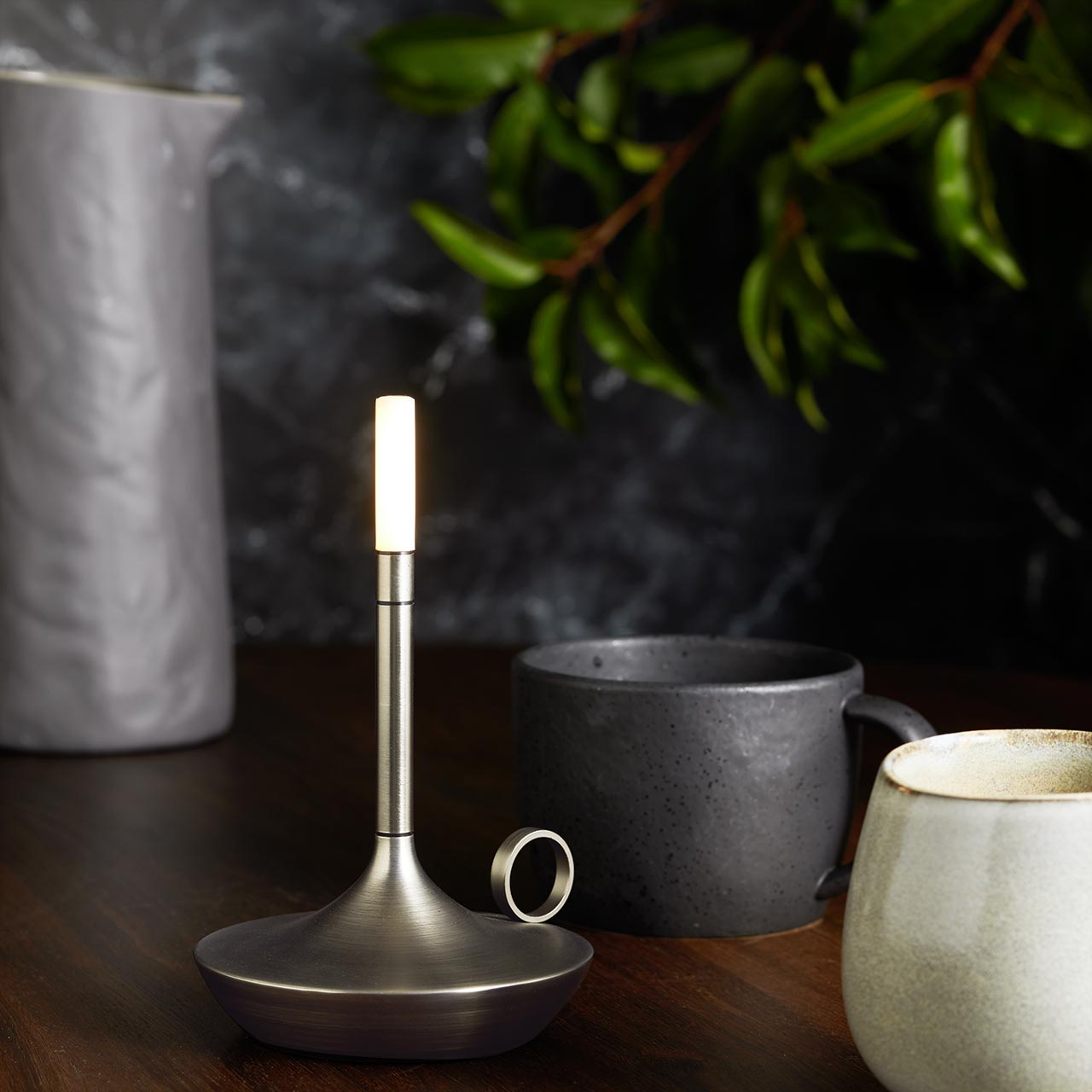 Wick S LED Table Candle Light - Flameless Battery Operated Decorative Candles for Home, Wedding, Party & Romantic Dinner Ambience
