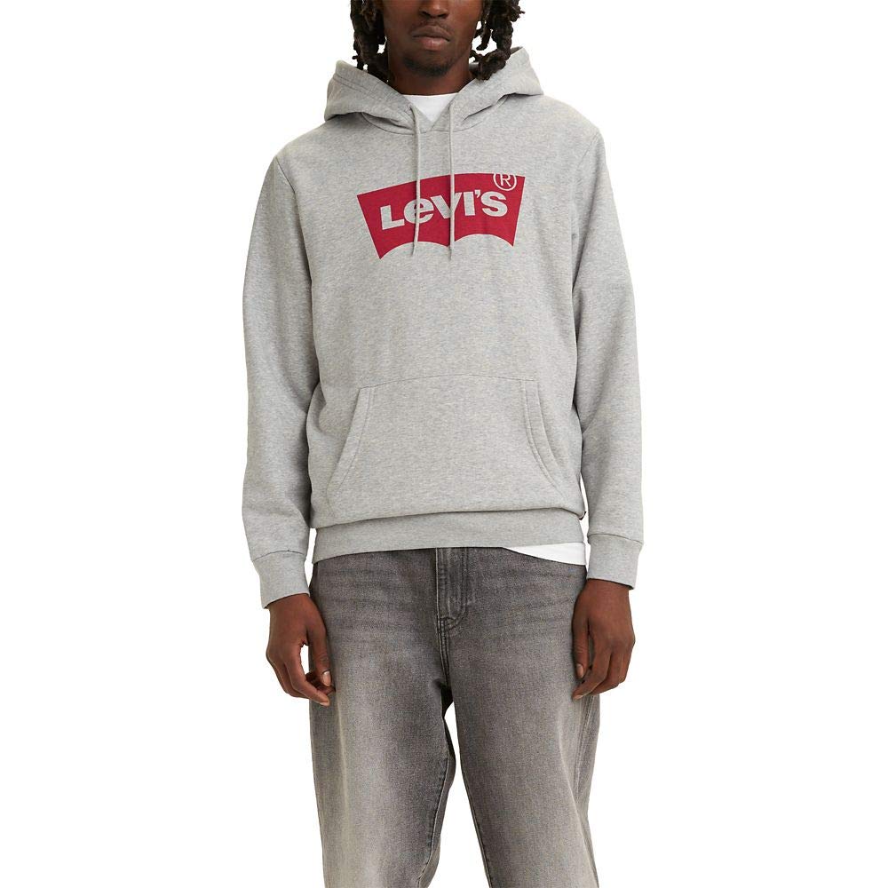 Levi's Men's Big & Tall Hooded Trucker Jacket - Comfortable Fleece Lined Denim Jacket for Casual Wear & Outdoor Activities