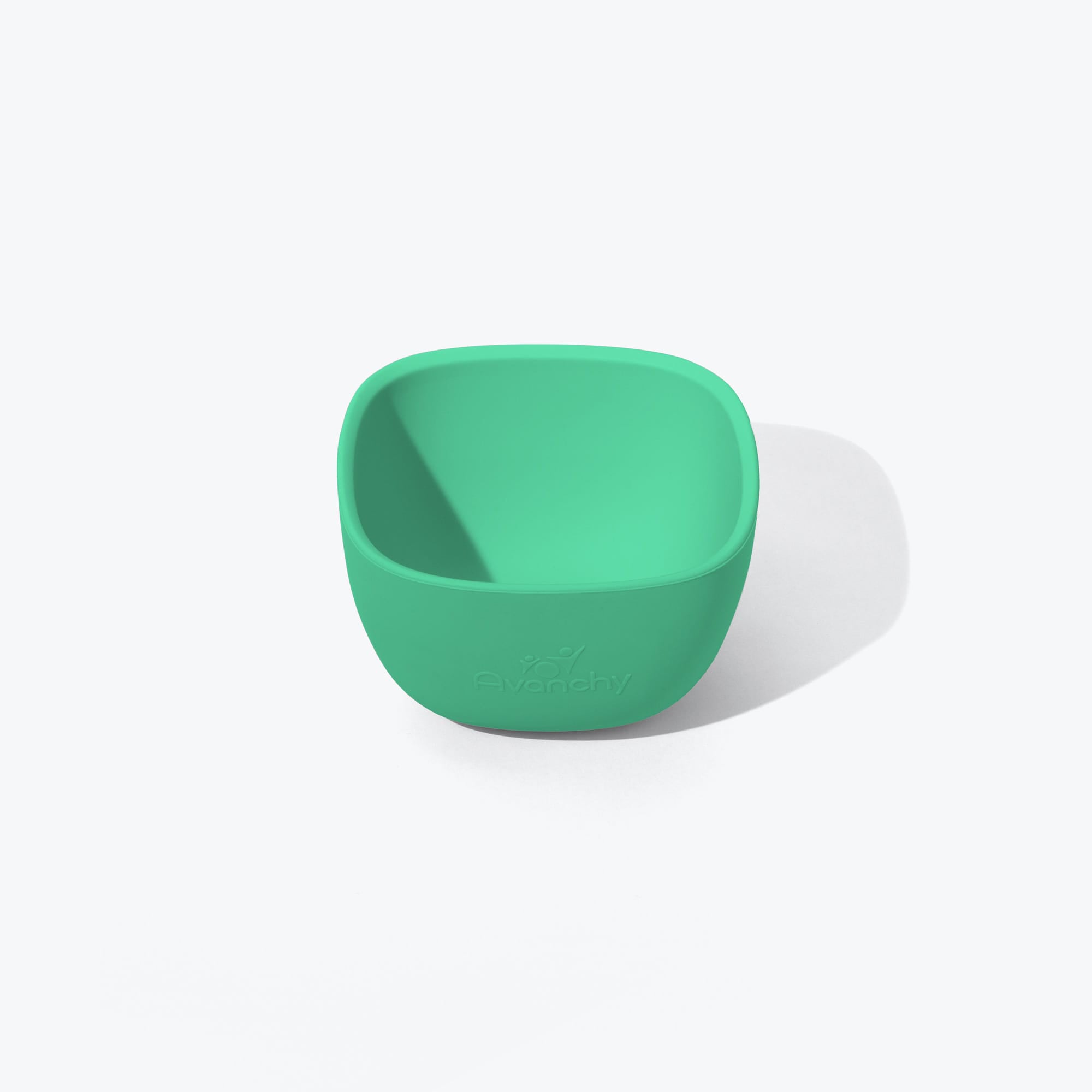 Avanchy La Petite Silicone Mini Bowl - BPA-Free Baby Feeding Dish, Soft & Durable Green Bowl for Toddlers - Perfect for Baby-Led Weaning, Snacks & Travel Meals