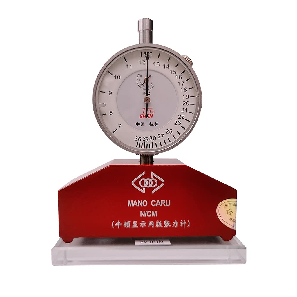 High Precision Silk Screen Printing Tension Meter - Digital Mesh Tension Gauge with Newton Force Measurement for Screen Printing & Fabric Testing | Professional Carbide Tool for Print Shops & Textile Labs