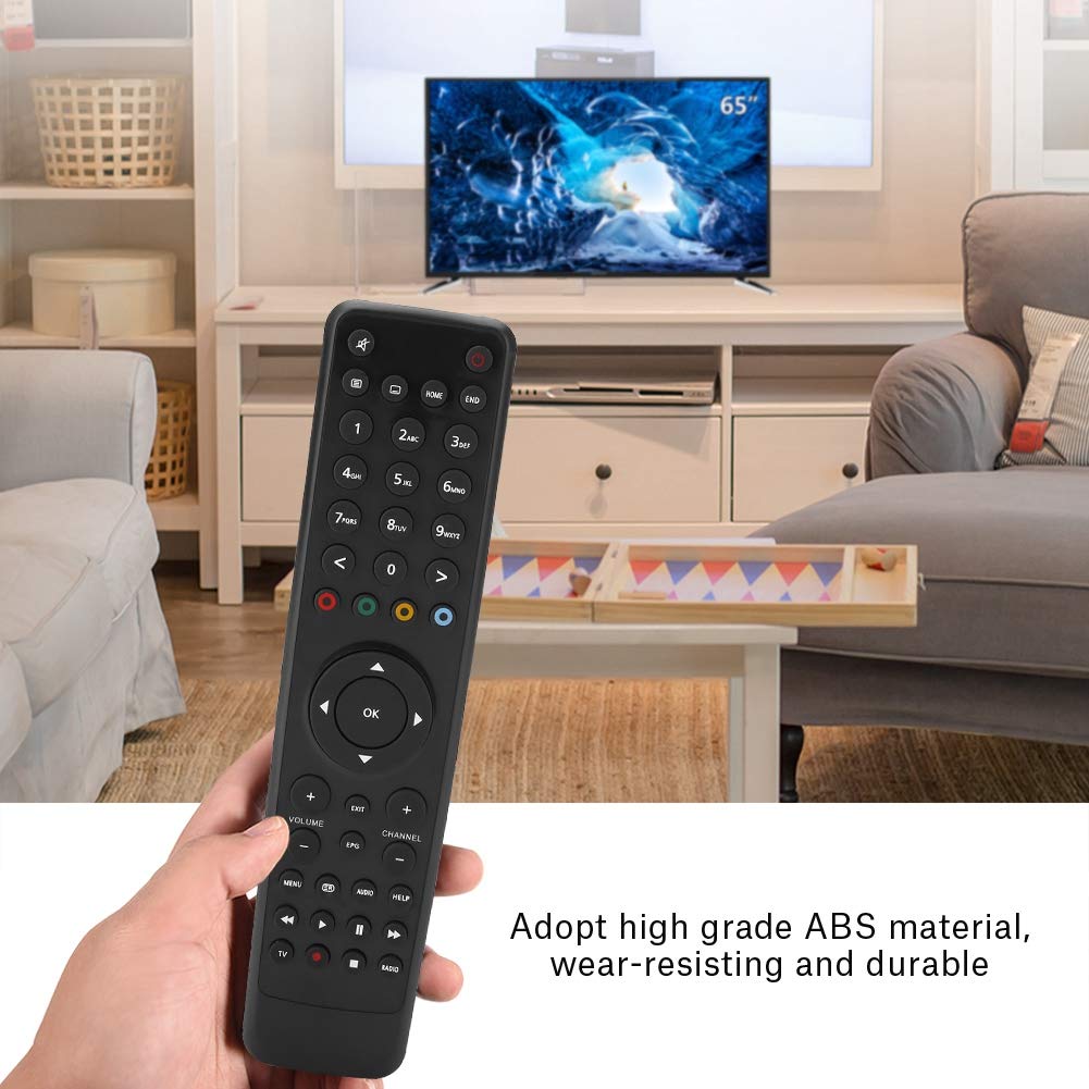 Original Universal TV Set Top Box Remote Control Replacement for VU+ Box VU+ 2, VU+ Ultimo & More - Compatible with Streaming Devices & Home Entertainment Systems