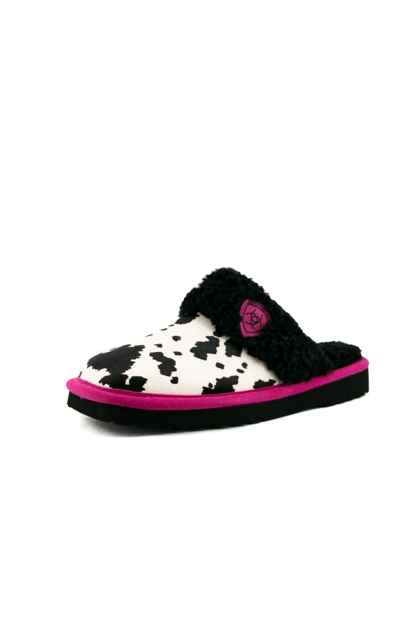 Ariat Women's Cowhide Jackie Slippers - Comfortable Leather House Shoes for Indoor/Outdoor Wear - Perfect for Home, Office & Casual Outings