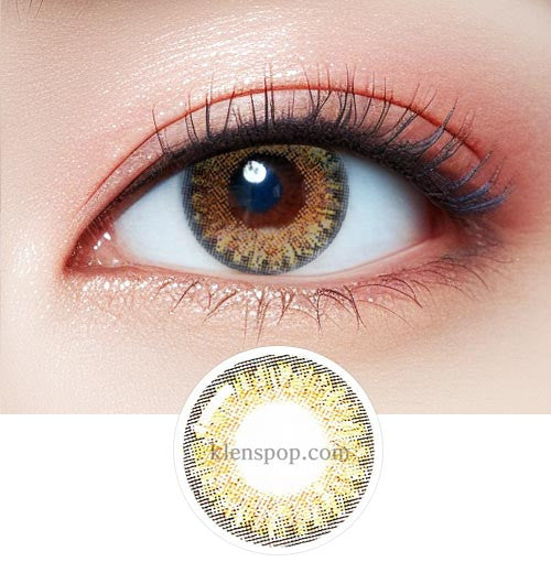 Ashley M Hazel Colored Contact Lenses (3 Colors, 2 Pairs) - 6 Month Wear - Perfect for Halloween, Cosplay & Daily Fashion Enhancement