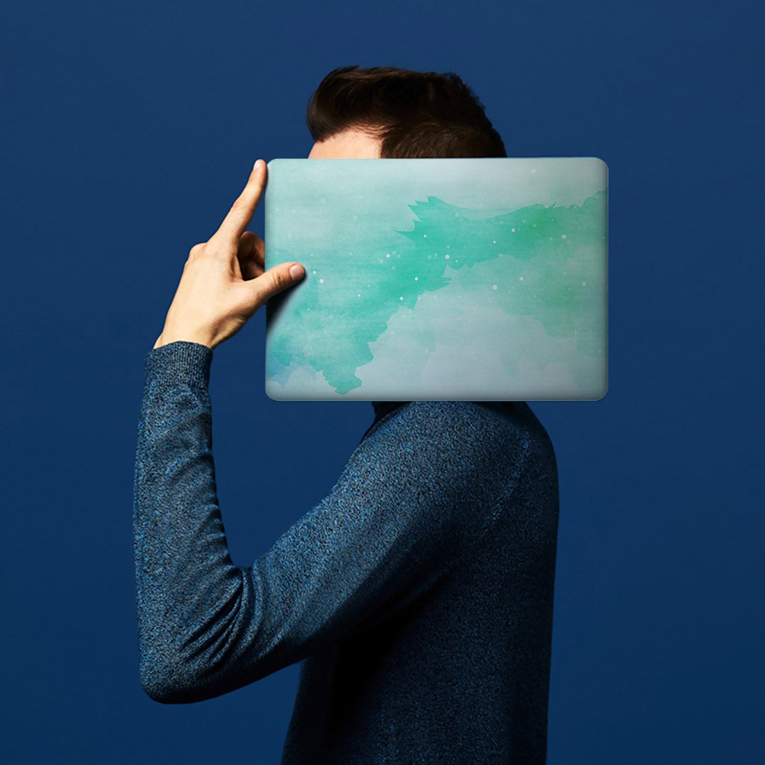 Stylish Surface Laptop Case with Abstract Watercolor Splash Design - Perfect for Work, Travel & School | Durable Protective Cover for Microsoft Surface Laptops