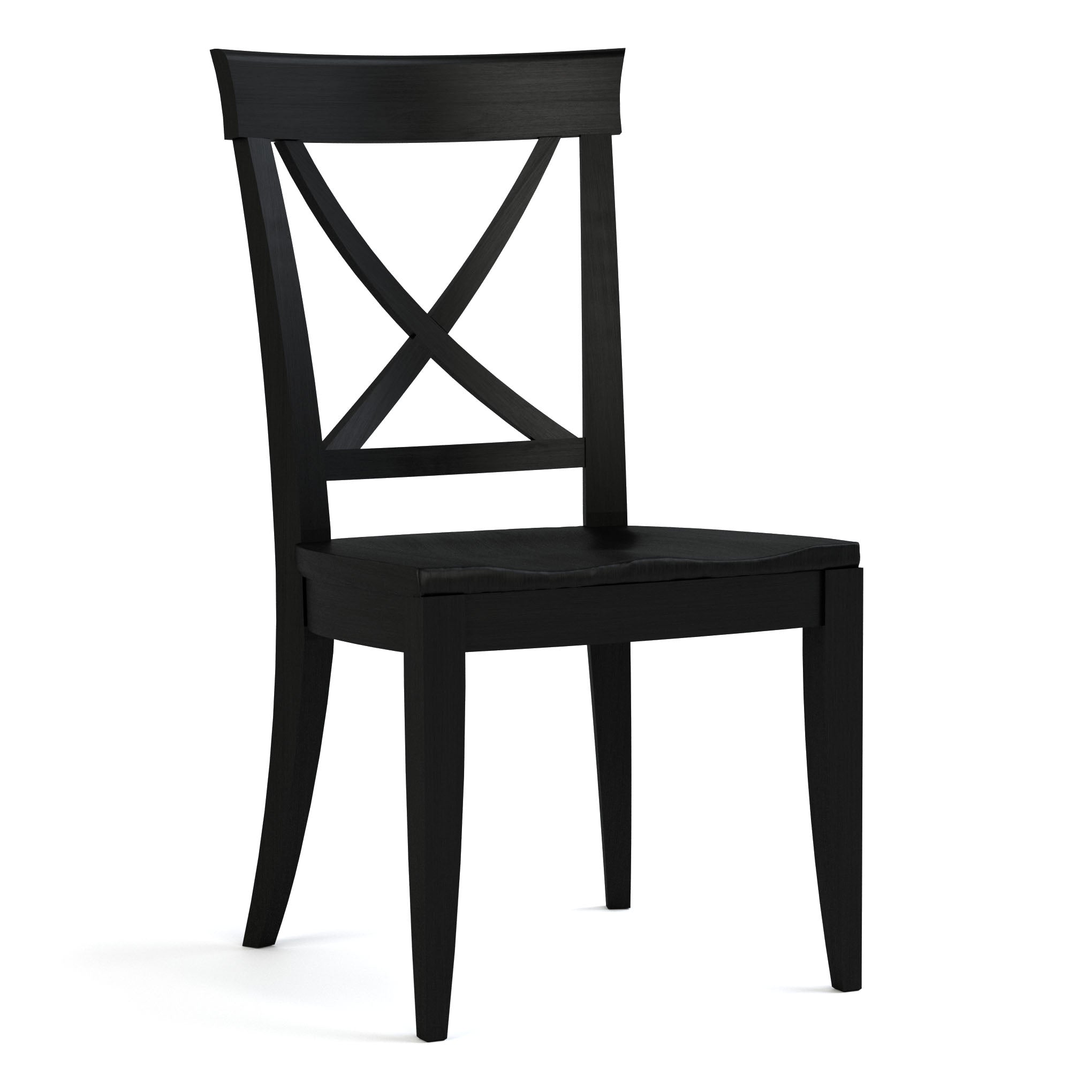 Revere Solid Wood Side Chair - Sturdy & Comfortable Dining Chair for Kitchen, Dining Room, or Office - Perfect for Home Decor & Everyday Use