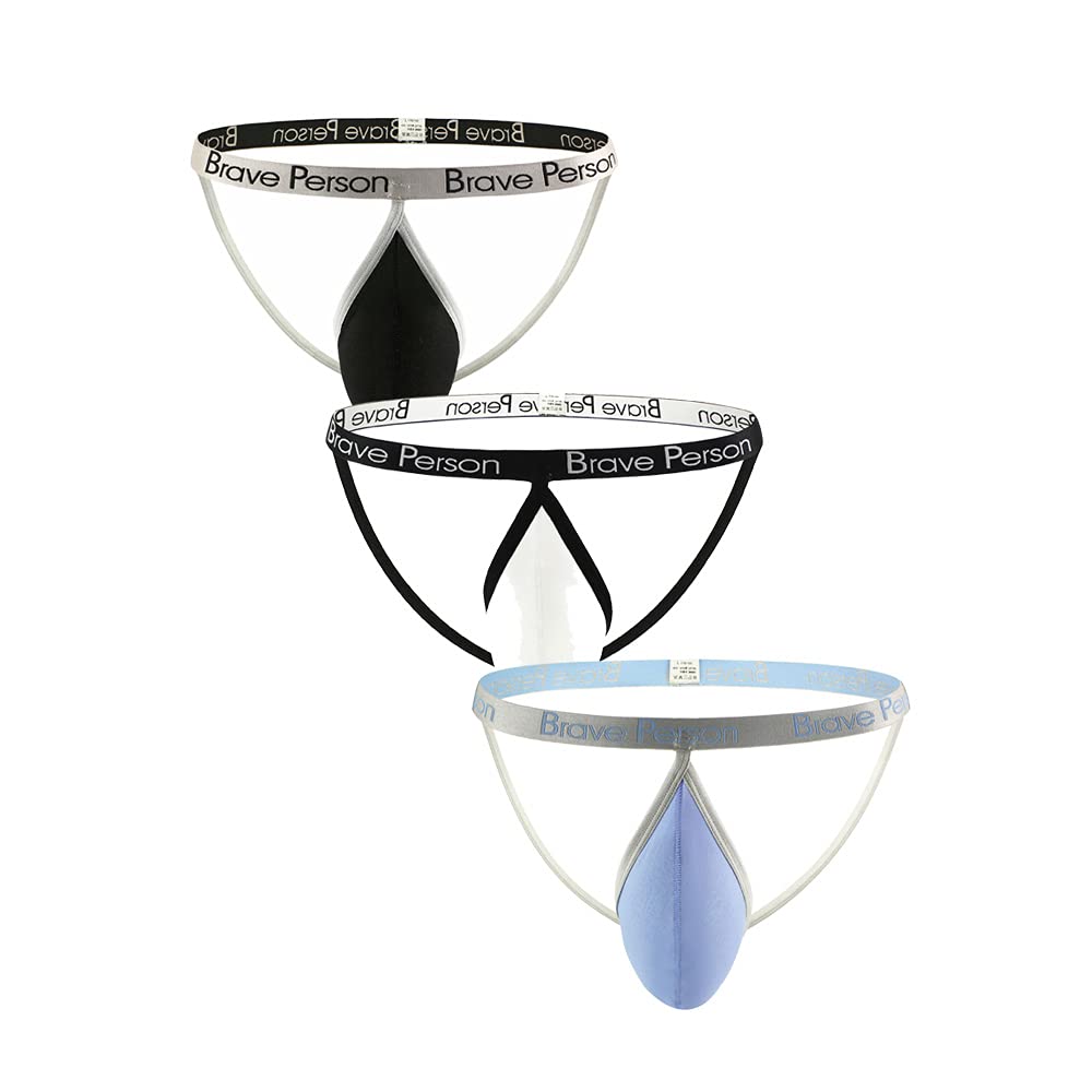 **Men's Sexy Cotton Breathable Jockstraps & Thongs Underwear - Comfortable Support for Sports, Workouts & Everyday Wear**