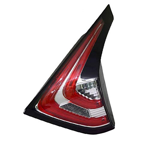 Compatible with 2015-2018 Nissan Murano LED Tail Light Brake Lamp - Right Passenger Side Replacement for Enhanced Visibility & Safety - Perfect for Night Driving and Bad Weather Conditions