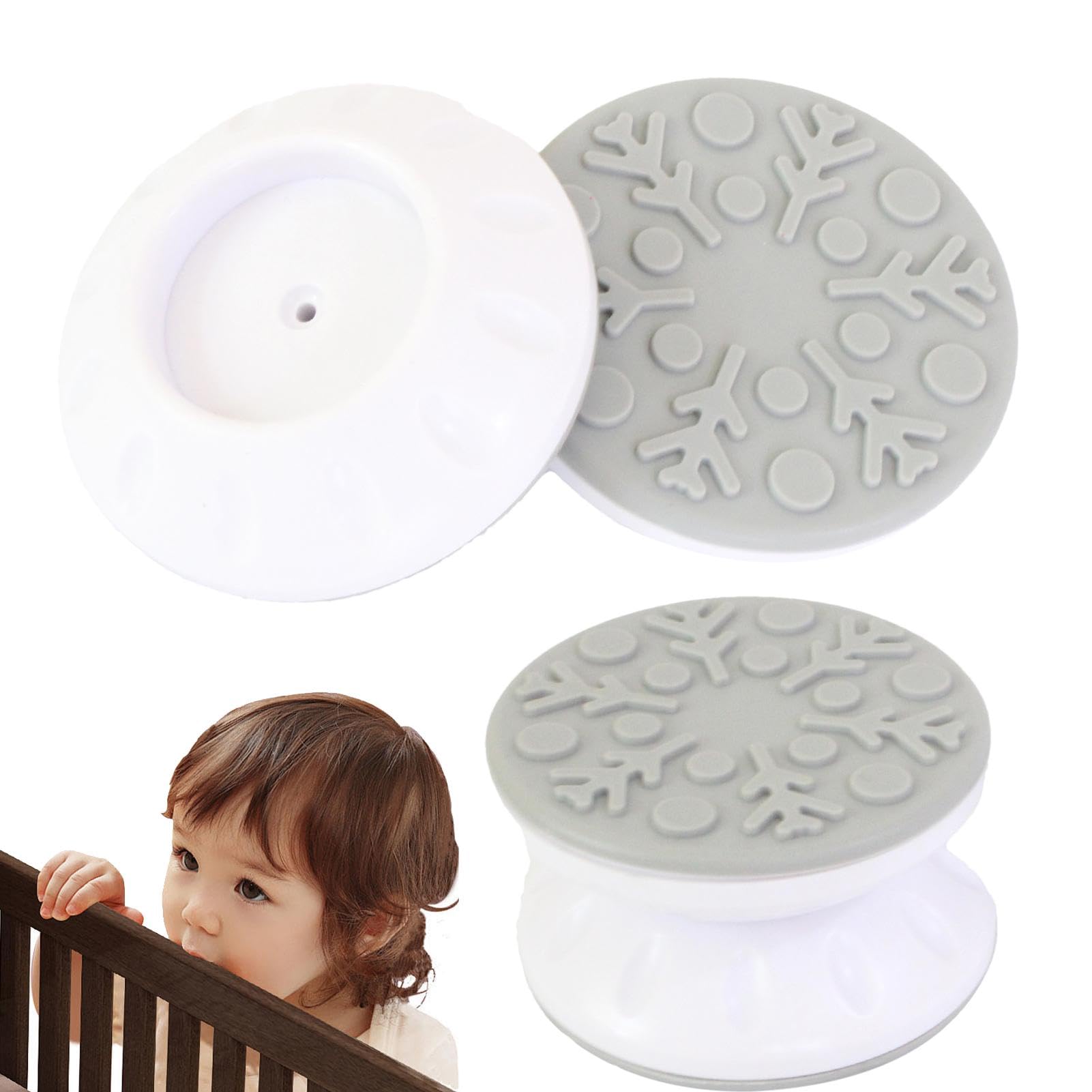 Baby Safety Gate Wall Cups & Guards - Heavy Duty Wall Protector Bumpers Kit for Stairs, Doorways - Child Proof & Pet Friendly Home Security Accessories - Perfect for Toddlers, Crawling Babies & Small Dogs