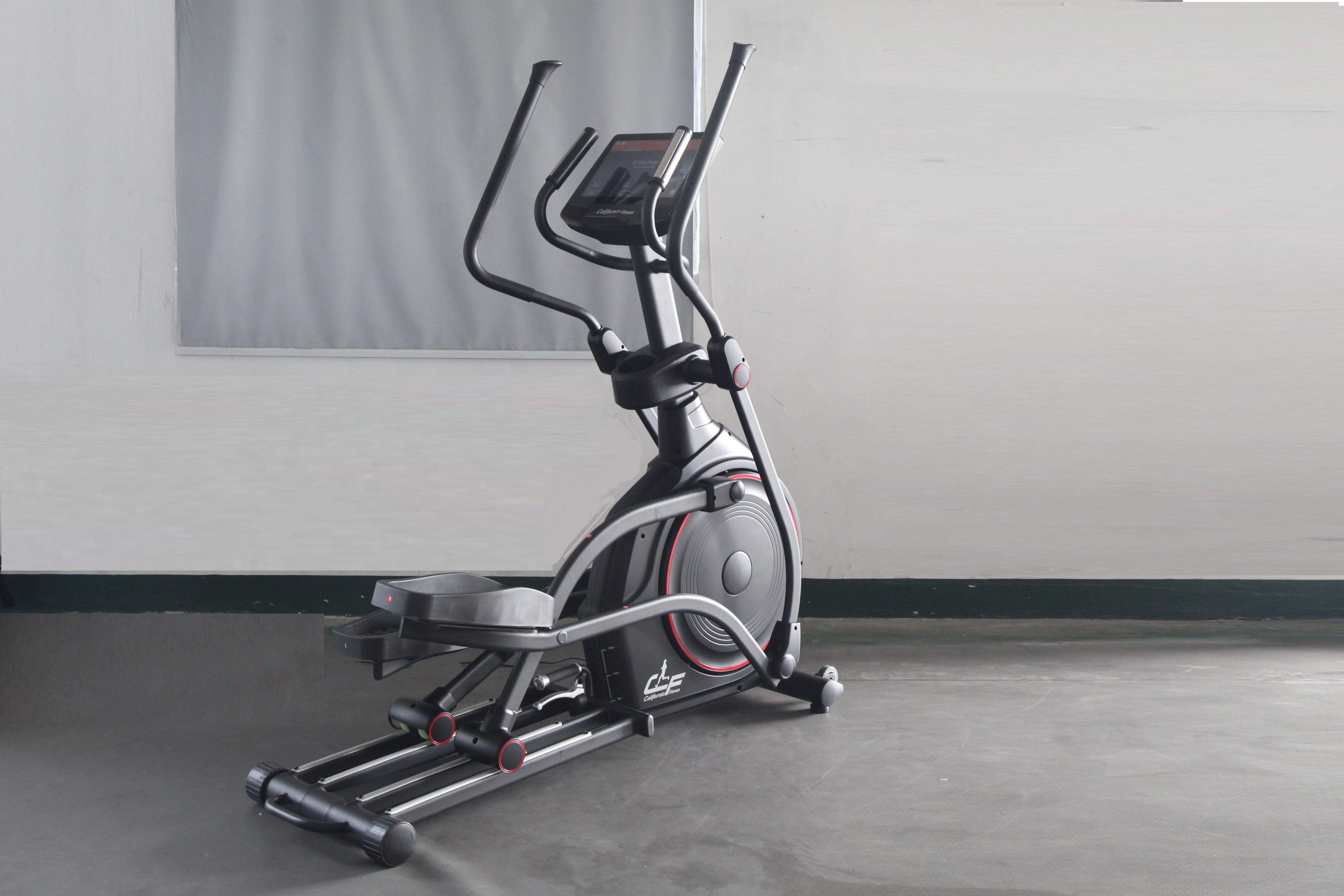 California Fitness E8 Elliptical Incline Trainer - Low Impact Cardio Machine for Home Gym, Adjustable Resistance & Incline - Perfect for Weight Loss, Full Body Workout & Indoor Fitness Training (Summer Sale)