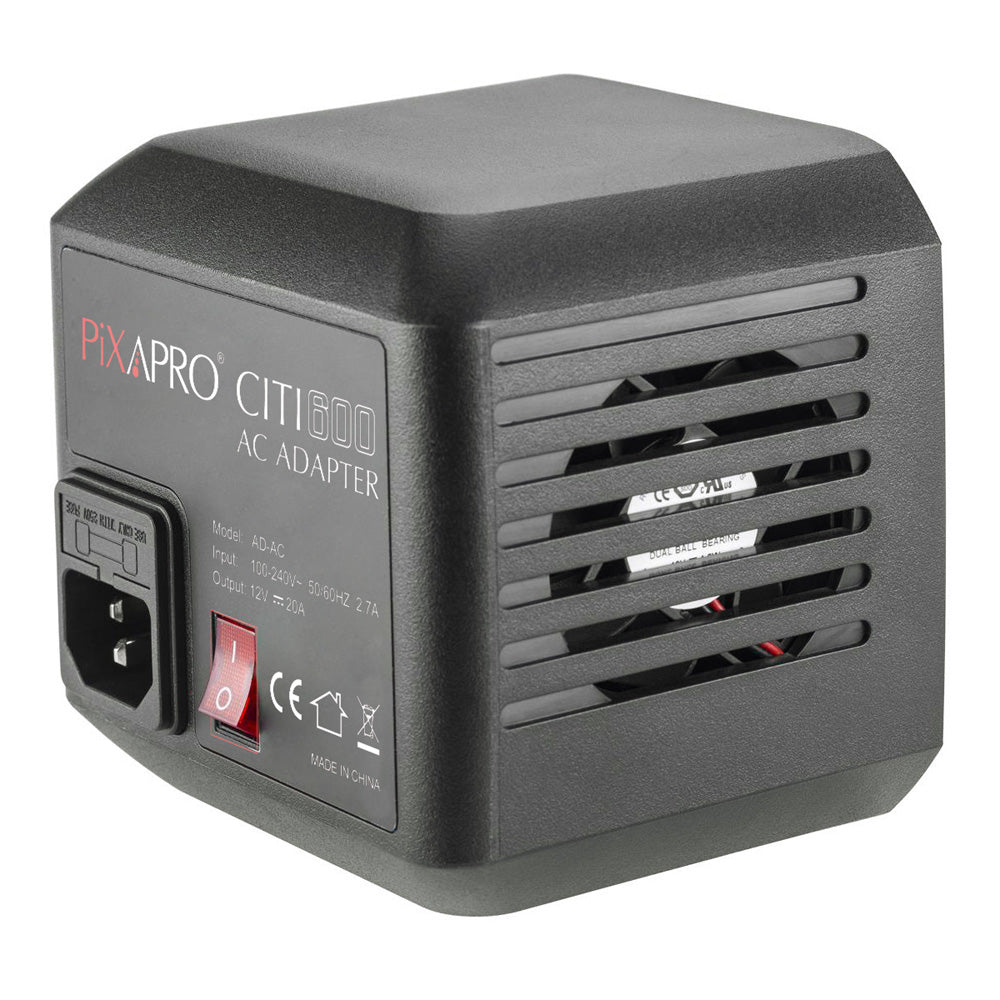 CITI600 TTL Strobe Flash Light with AC Adapter for Professional Photography - Perfect for Studio, Events, and Outdoor Shooting