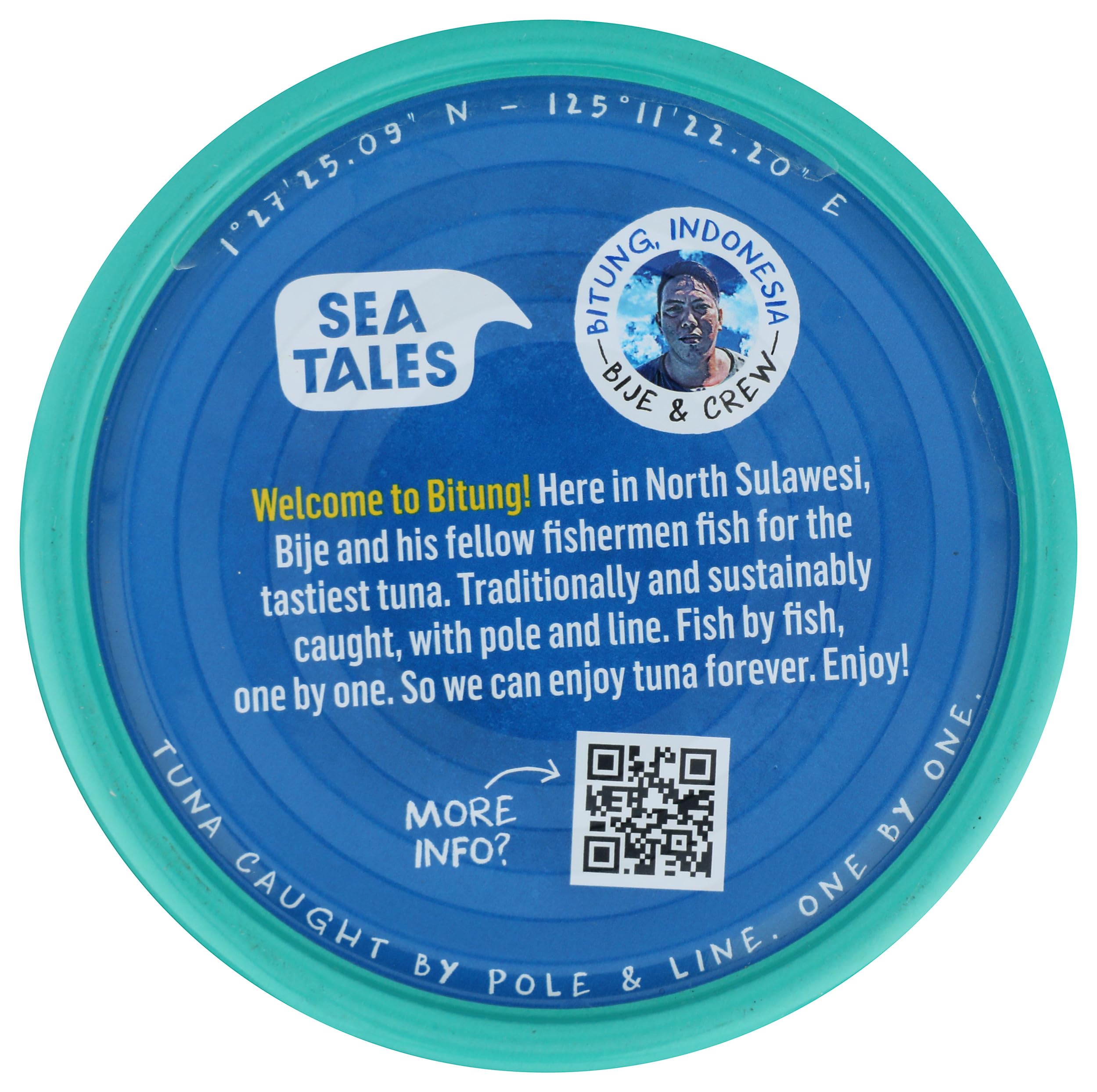 Premium Skipjack Tuna in Water - 5 Ounce Can, High Protein & Low Sodium, Perfect for Salads, Sandwiches & Healthy Meal Prep - Sea Tales Brand