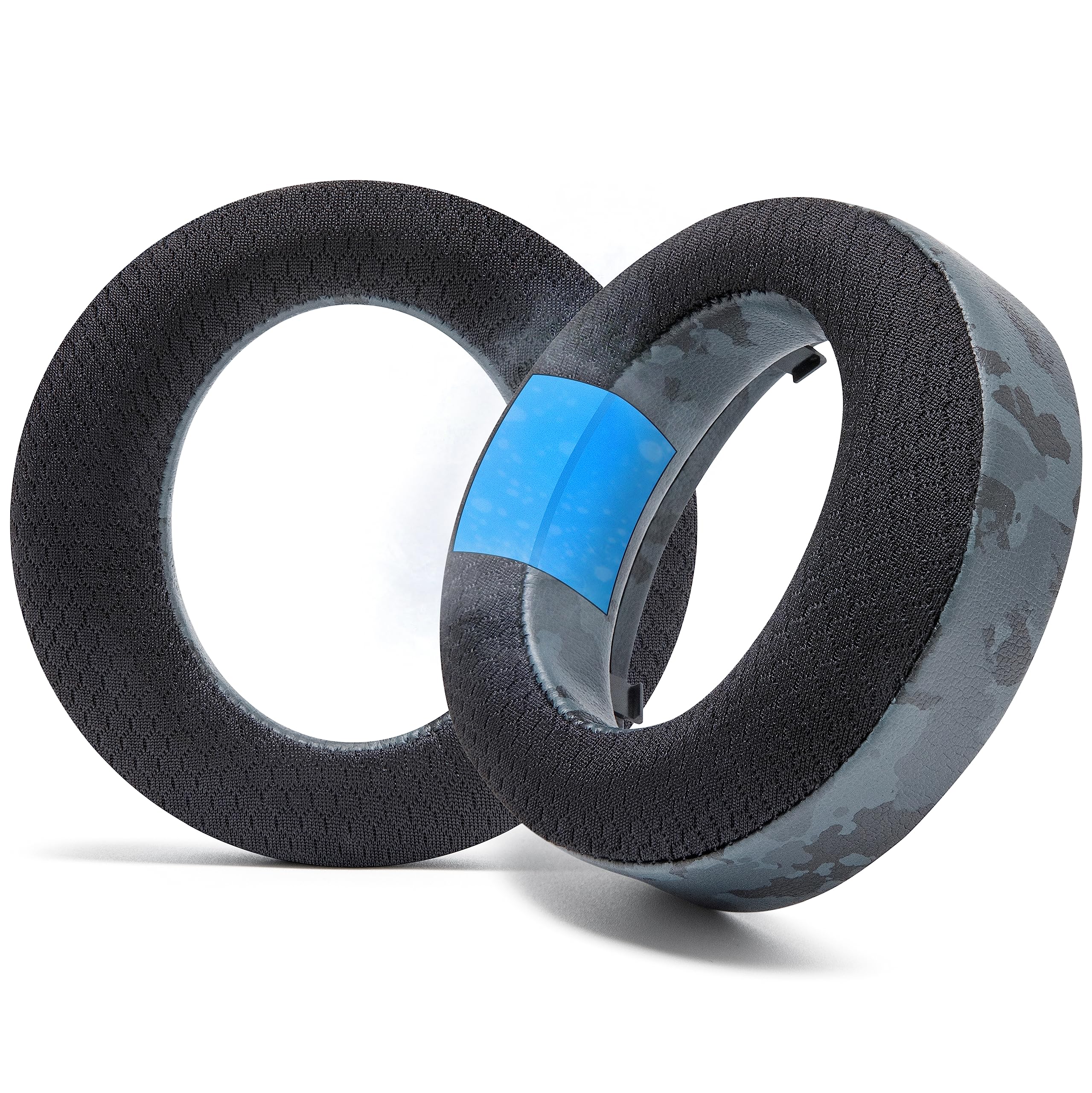Wicked Cushions Freeze Pulse 3D Cooling Gel Earpads for Sony PS5 Pulse 3D Headset - Enhanced Comfort with Thicker Cushion & Wider Opening in Black Camo - Perfect for Gaming, Streaming & Long Play Sessions