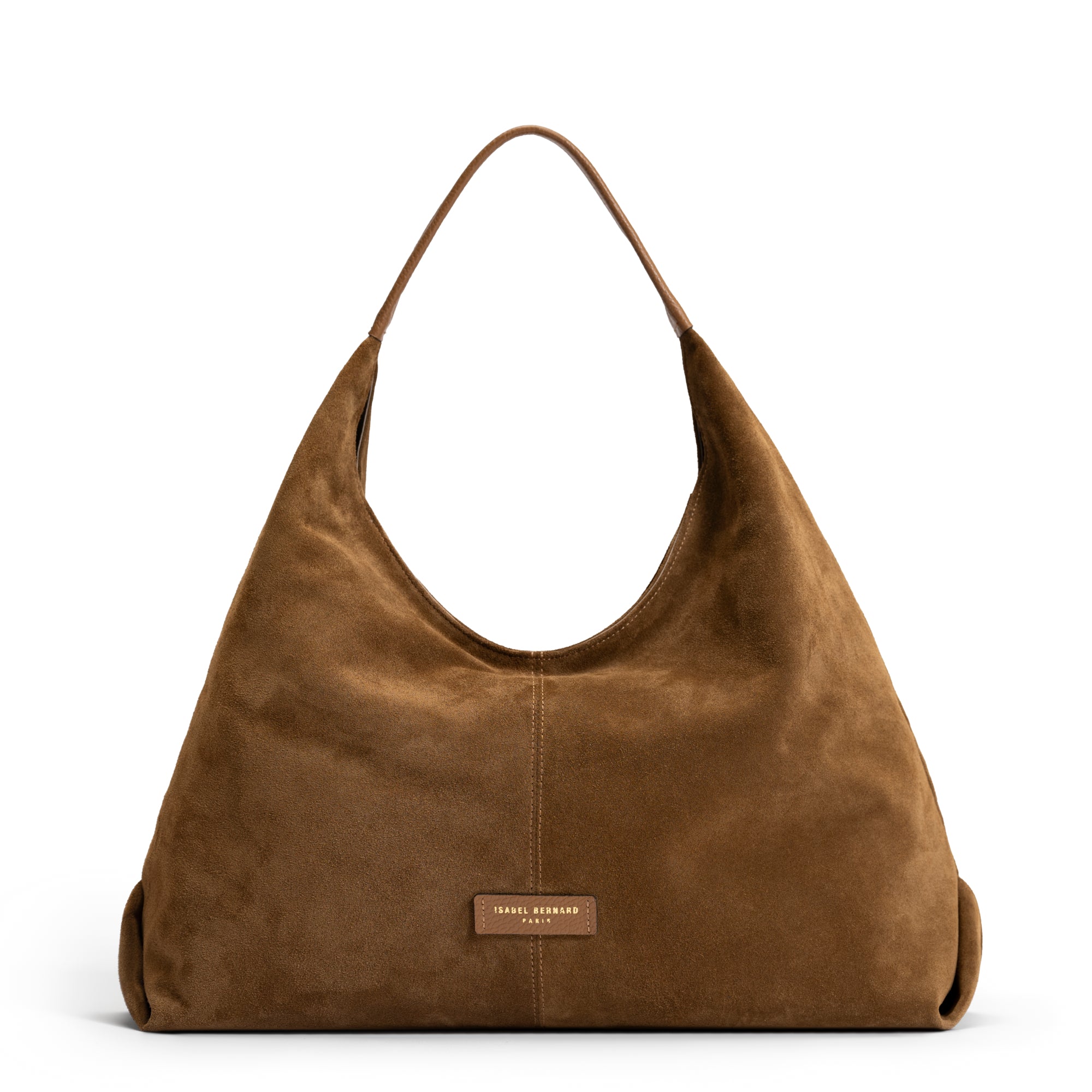 Honoré Grace Brown Suede Shoulder Bag for Women - Elegant Crossbody Purse with Adjustable Strap, Perfect for Work, Travel & Everyday Use