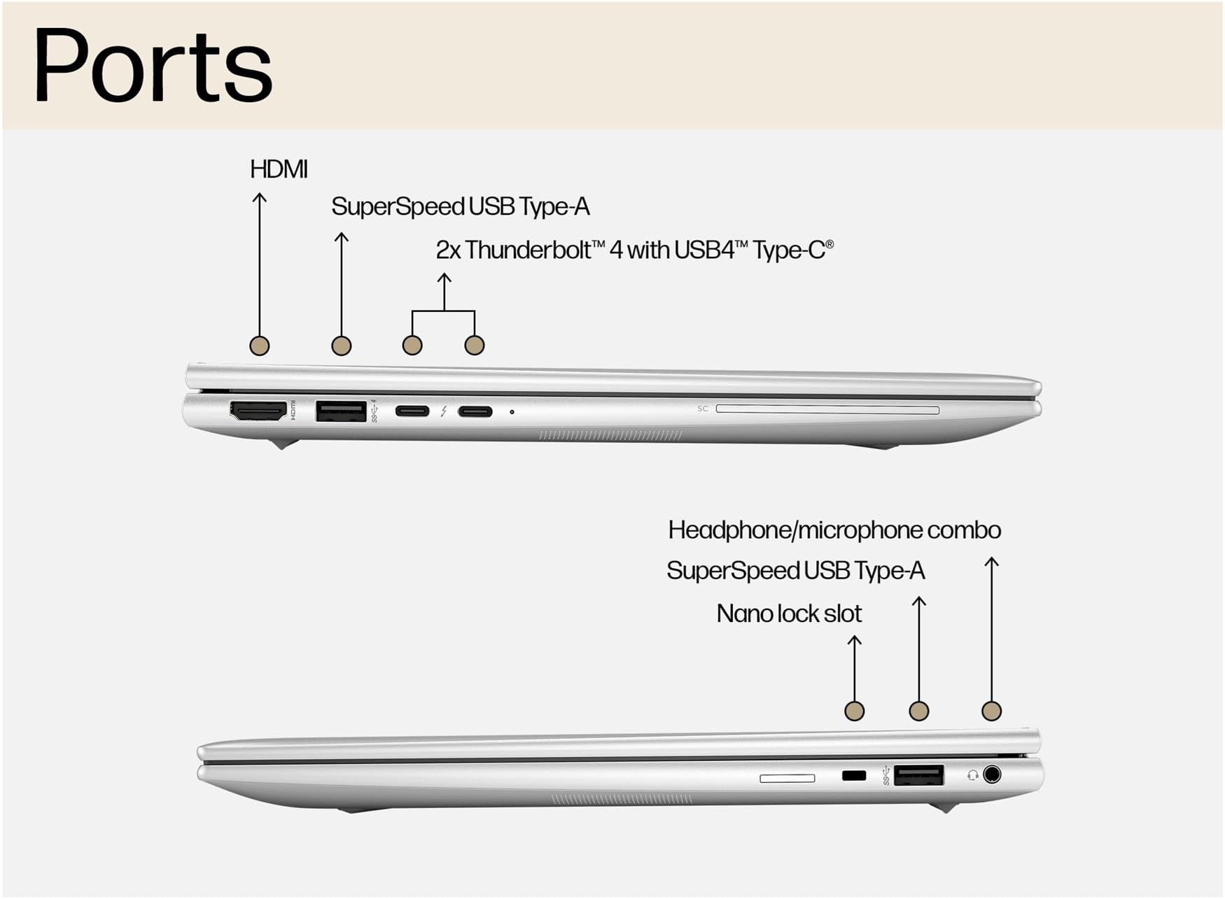 HP EliteBook 830 G10 Business Laptop - 13.3