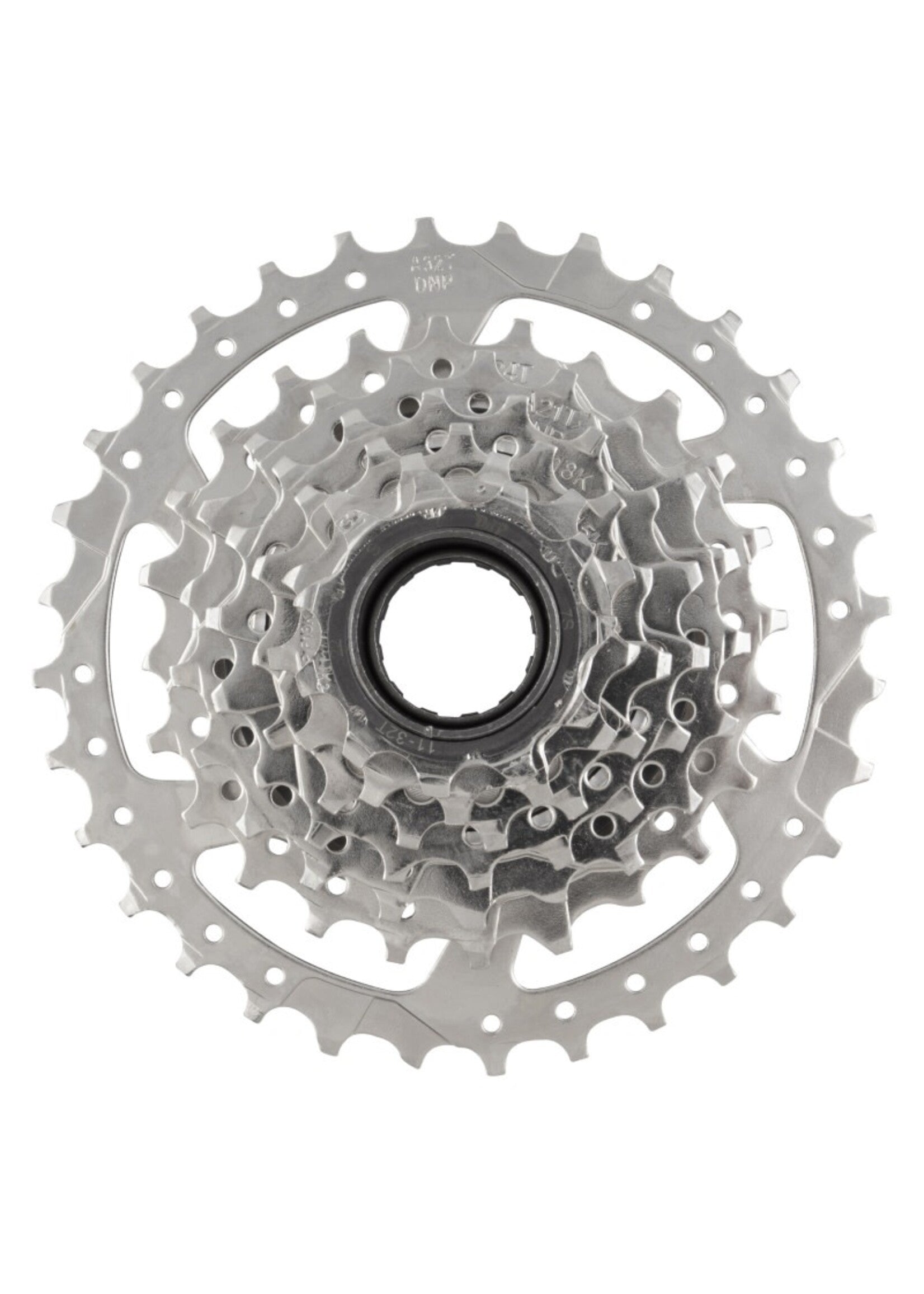 Sunlite 7-Speed Freewheel Cassette 11-32T - Compatible with Single Speed Bikes, Cruisers & Fixie Conversions - Perfect for Urban Commuting & Leisure Cycling