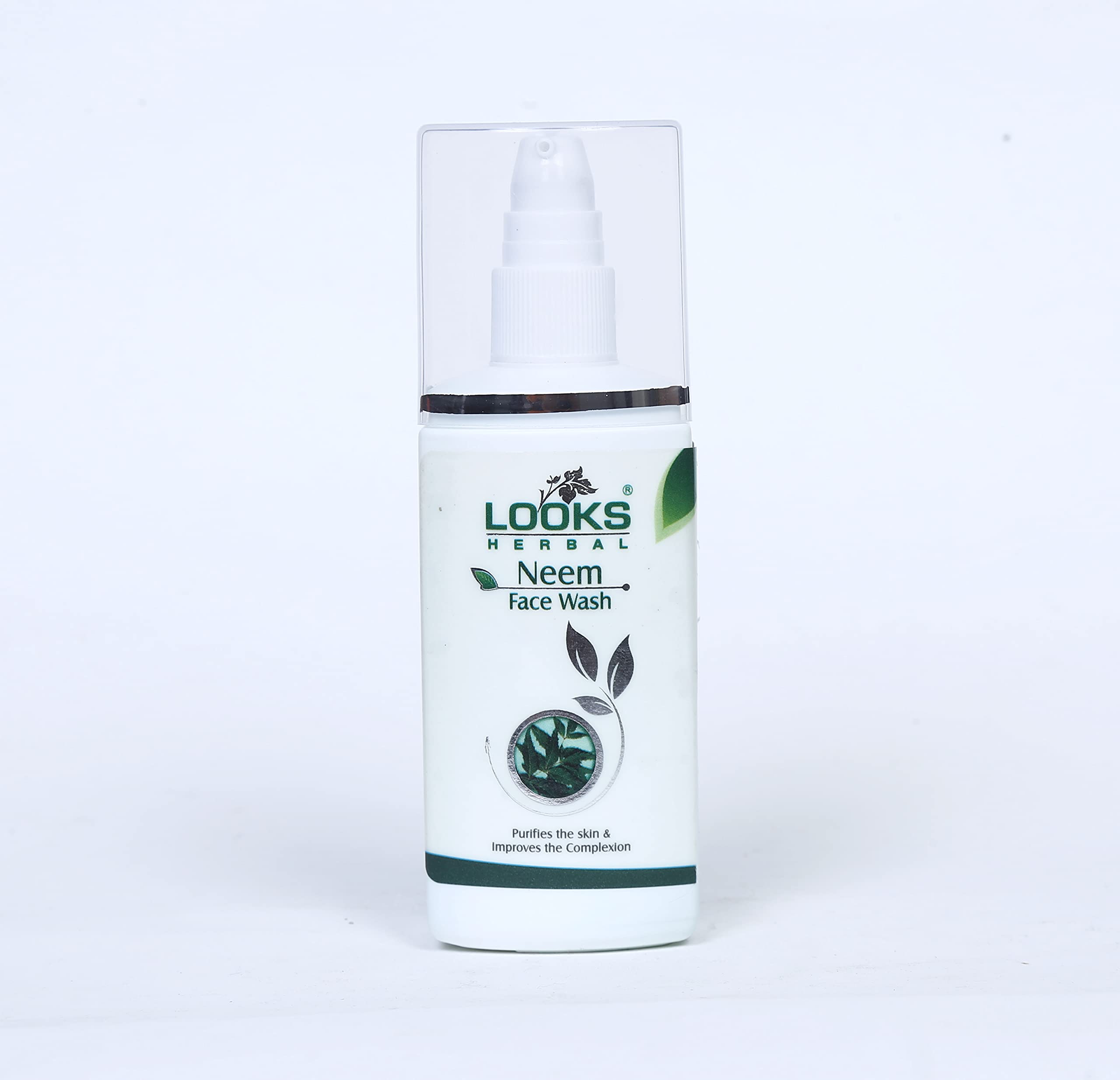 Neem Herbal Face Wash for Deep Cleansing - Brightens & Cleans Skin - Gentle Daily Facial Cleanser for Acne, Oily & Sensitive Skin - Perfect for Morning & Night Skincare Routine