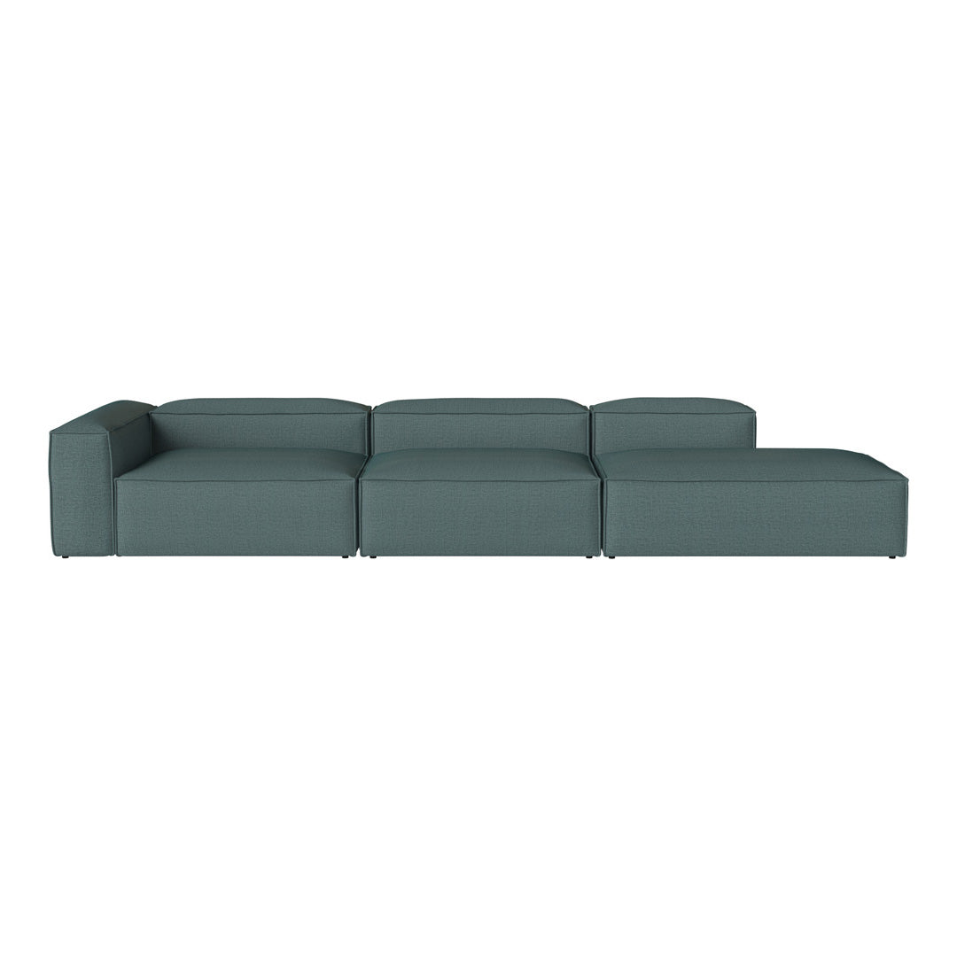 Cosima 3-Seater Sofa with Open End - Modern Living Room Furniture for Small Spaces | Perfect for Apartments, Studios & Cozy Home Decor