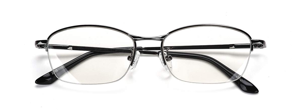 Progressive Multifocal Computer Reading Glasses for Men - Blue Light Blocking Presbyopia Eyewear for Office, Gaming & Screen Use