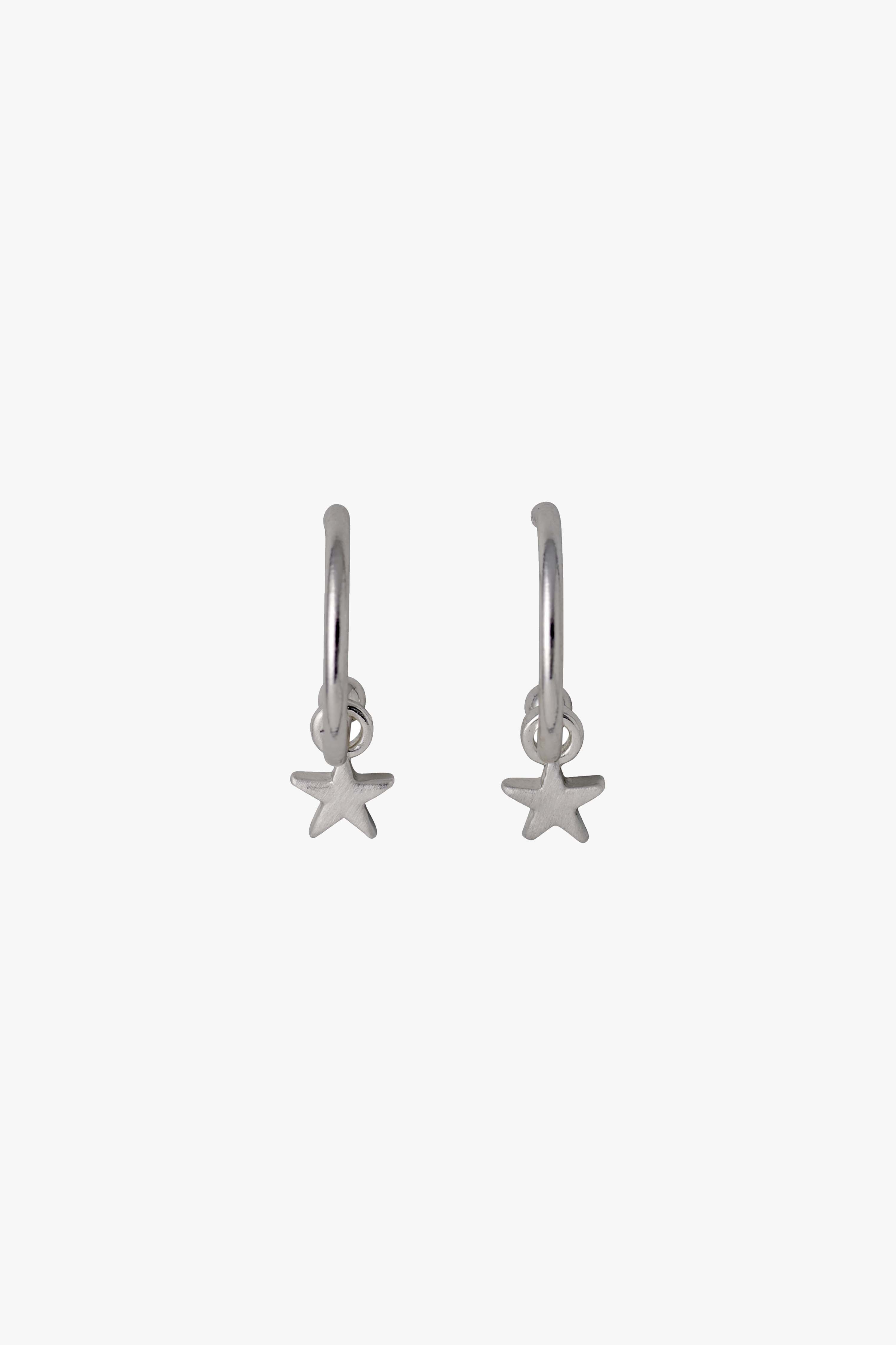Ava Hoop Star Earrings for Women - Trendy Gold Plated Dangle Earrings - Perfect for Parties, Date Nights & Everyday Wear