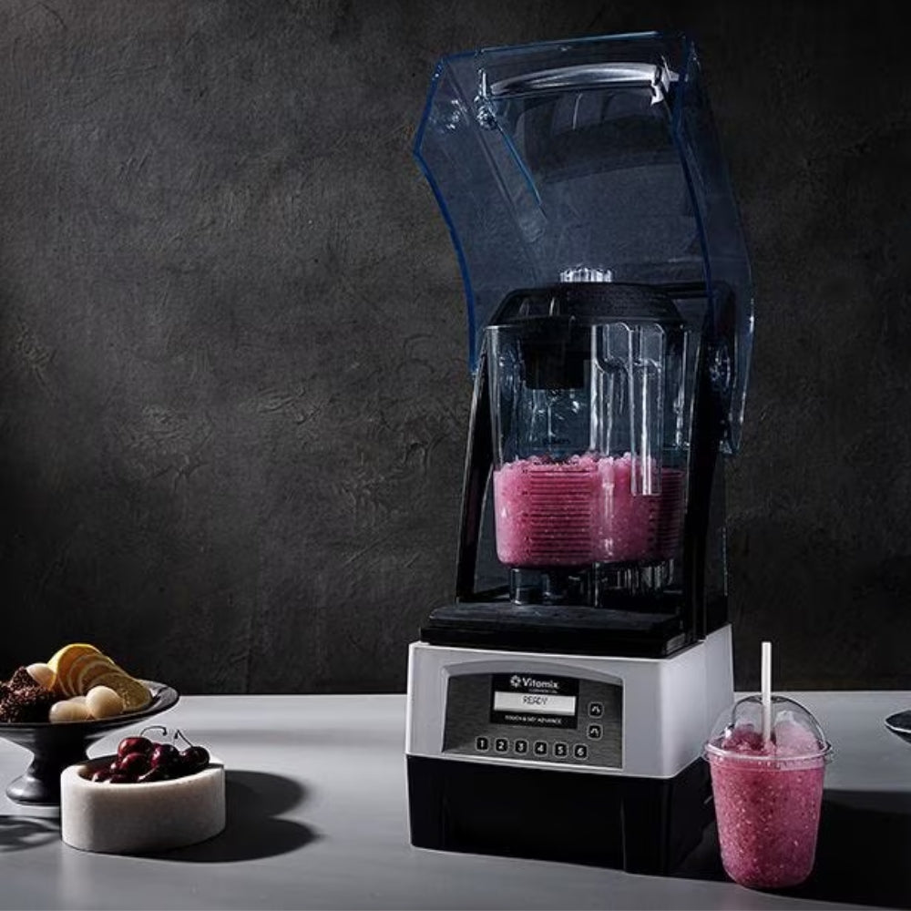 Vitamix 32 Oz Professional Blender with Cover - Variable Speed Control, 2.3 HP Motor - Perfect for Smoothies, Soups, Nut Butters & Meal Prep in Home Kitchens