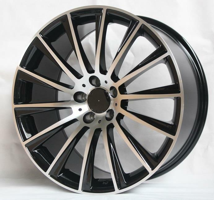 19-Inch Alloy Wheels for 2015-2017 Mercedes S550 4MATIC Coupe (19x8.5 Front & 19x9.5 Rear) - Premium Replacement Rims for Luxury Ride & Performance Driving