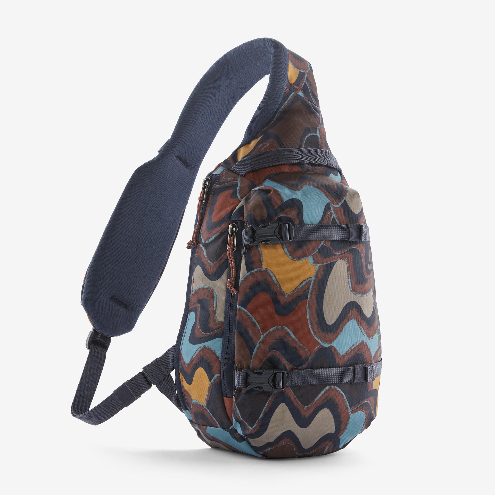 Atom Sling 8L Crossbody Bag - Waterproof & Lightweight for Hiking, Travel & Everyday Use - Dulse Mauve Color