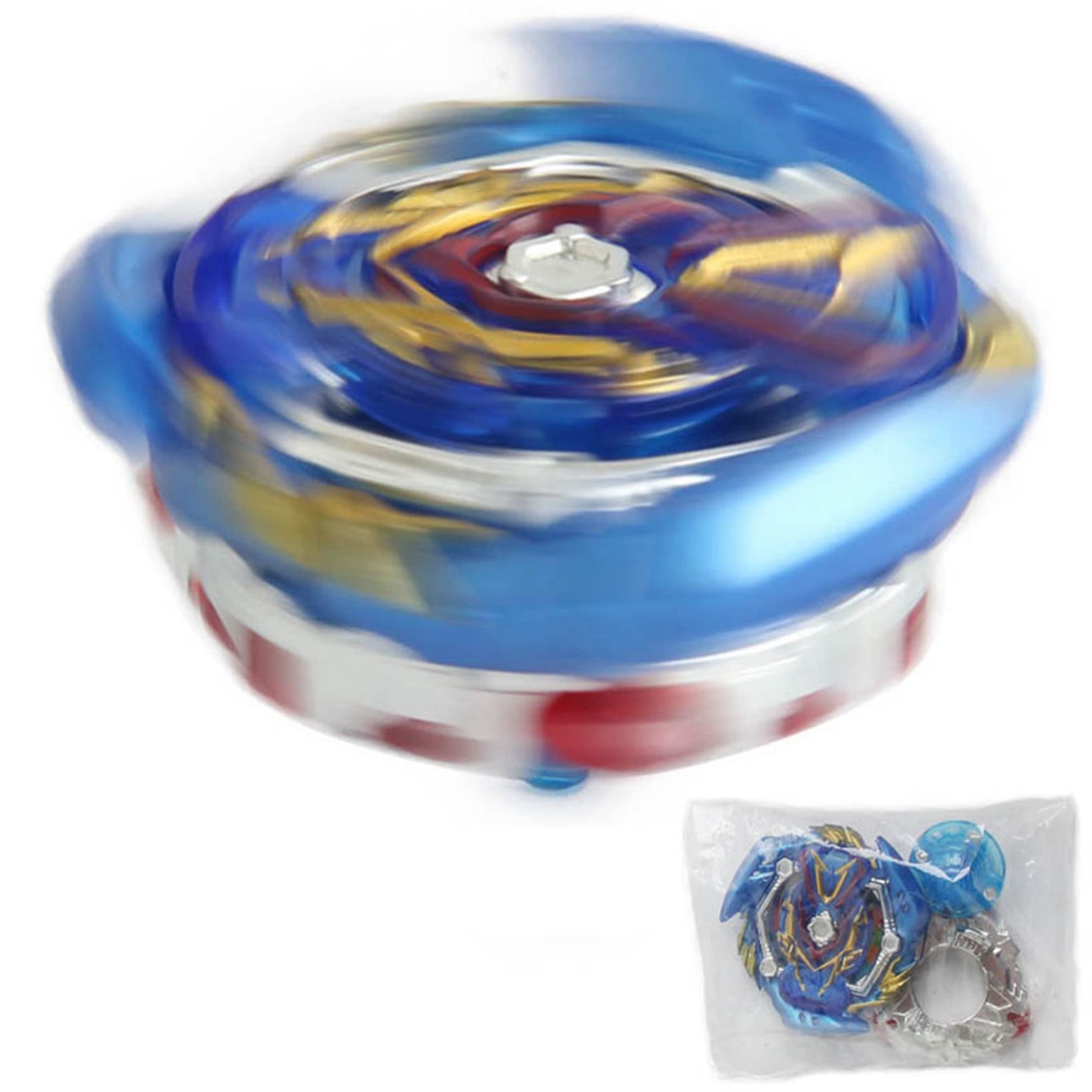 DWIN Beyblade Burst Booster GT Starter B-134 Slash Valkyrie (Valtryek) with B-184 Custom String Launcher LR - Left & Right Spin Battle Top Set with Grip | Competitive Play & Collection | Perfect for Tournaments & Kids Battles