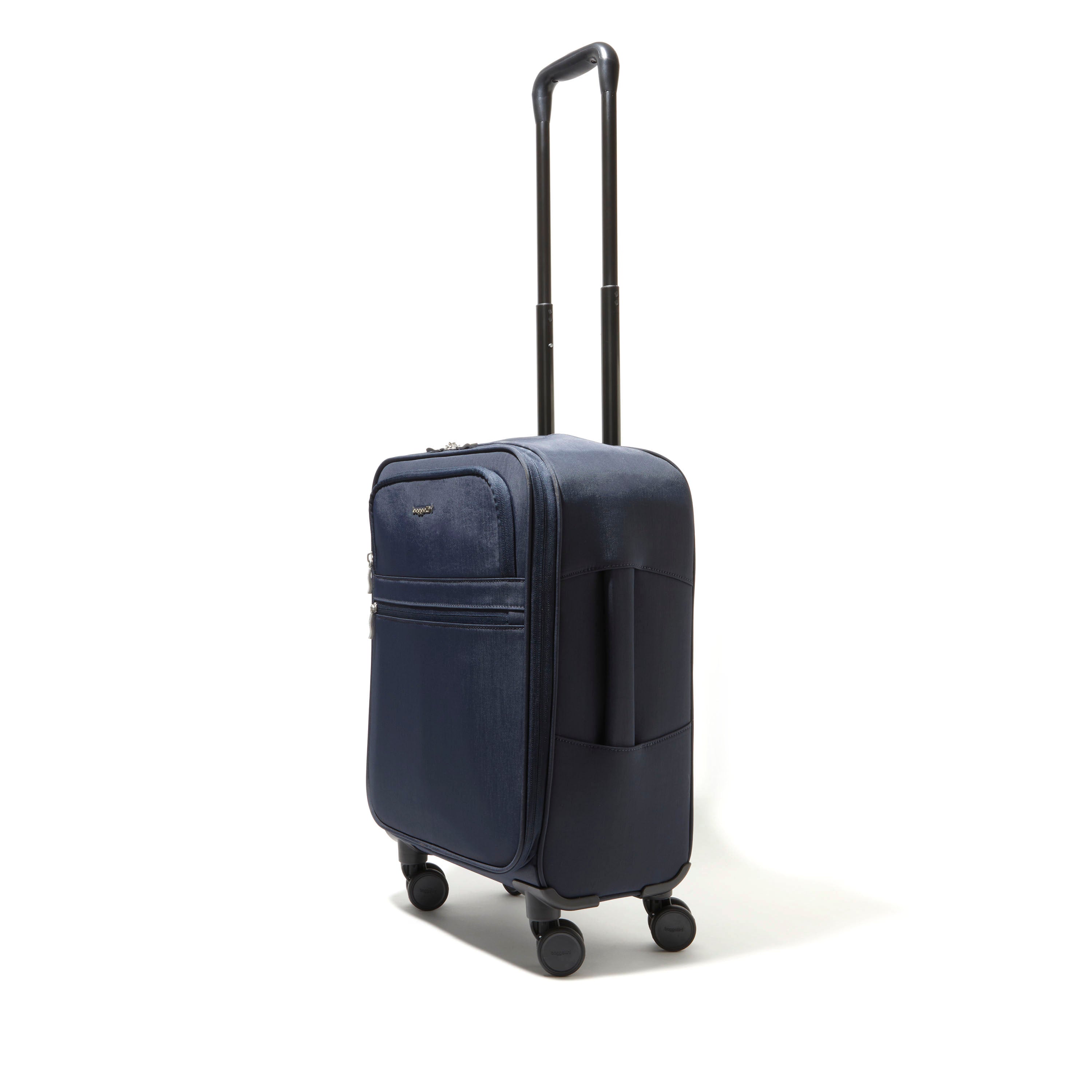Baggallini 4 Wheel Carry On Luggage - Lightweight Spinner Suitcase for Women & Men, TSA Approved Cabin Bag with 360° Wheels - Perfect for Air Travel, Business Trips & Weekend Getaways