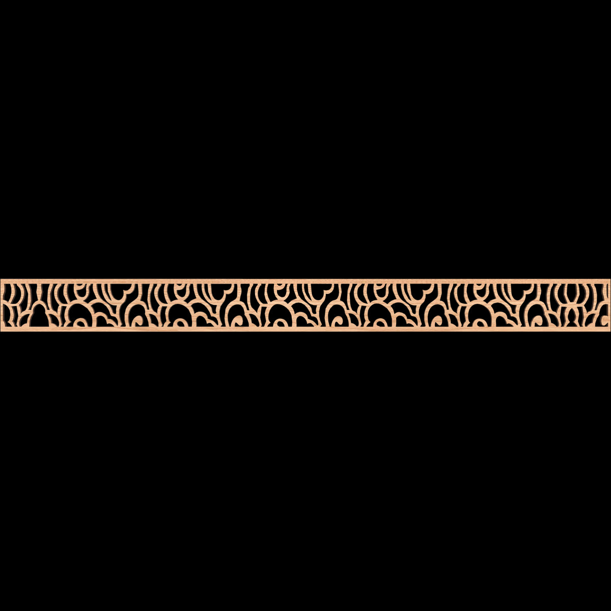 Springfield Fretwork Moulding - Decorative Wood Trim for Home & Furniture DIY Projects - Perfect for Crown Molding, Cabinetry, and Wall Accents