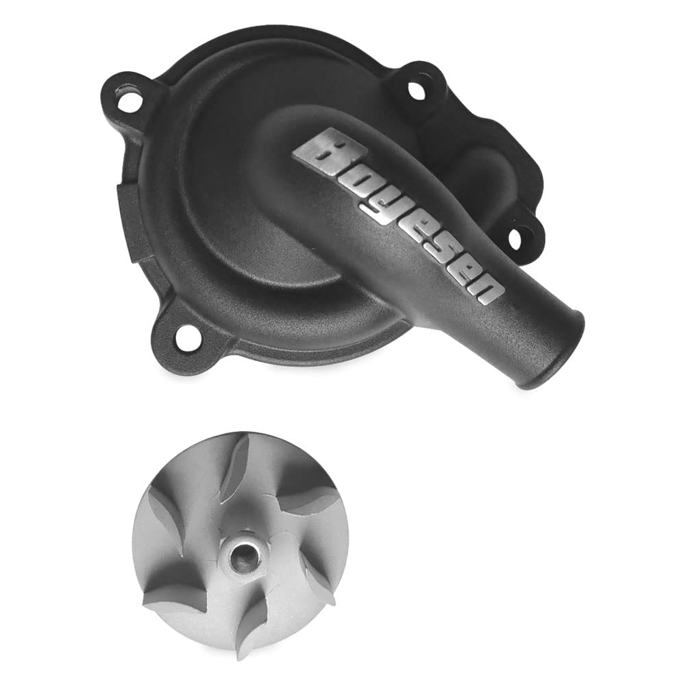 **Boyesen Supercooler Water Pump Cover & Impeller Kit - Black - Fits Can-Am Maverick 1000 X MR (2014) - High-Performance Cooling Upgrade for Off-Road & Racing**