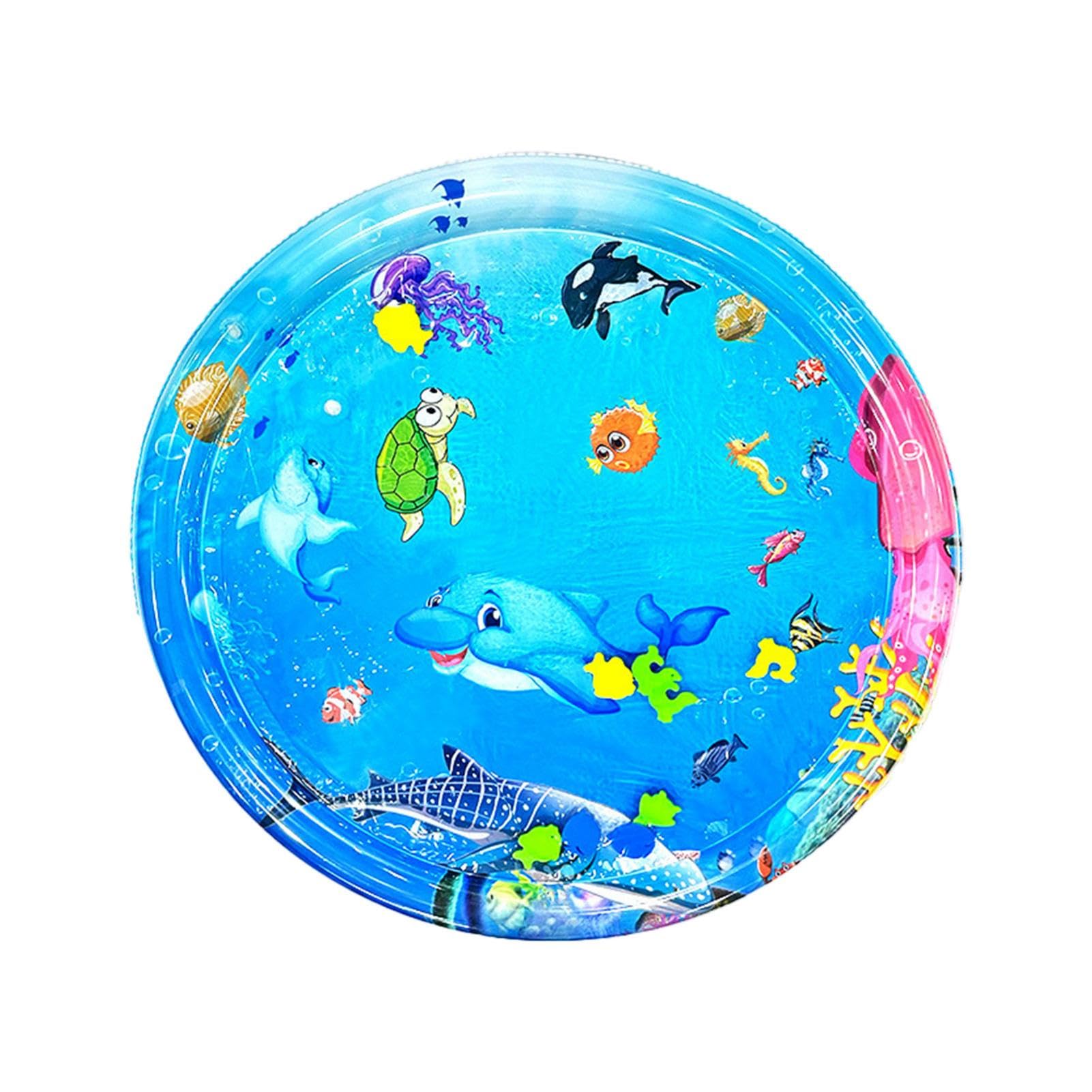 Water Sensor Play Mat for Dogs & Pets - Inflatable Outdoor Pet Water Mat with Motion Sensor, Foldable & Lightweight Splash Pad for Backyard, Pool, Beach | Perfect for Summer Fun & Cooling Off