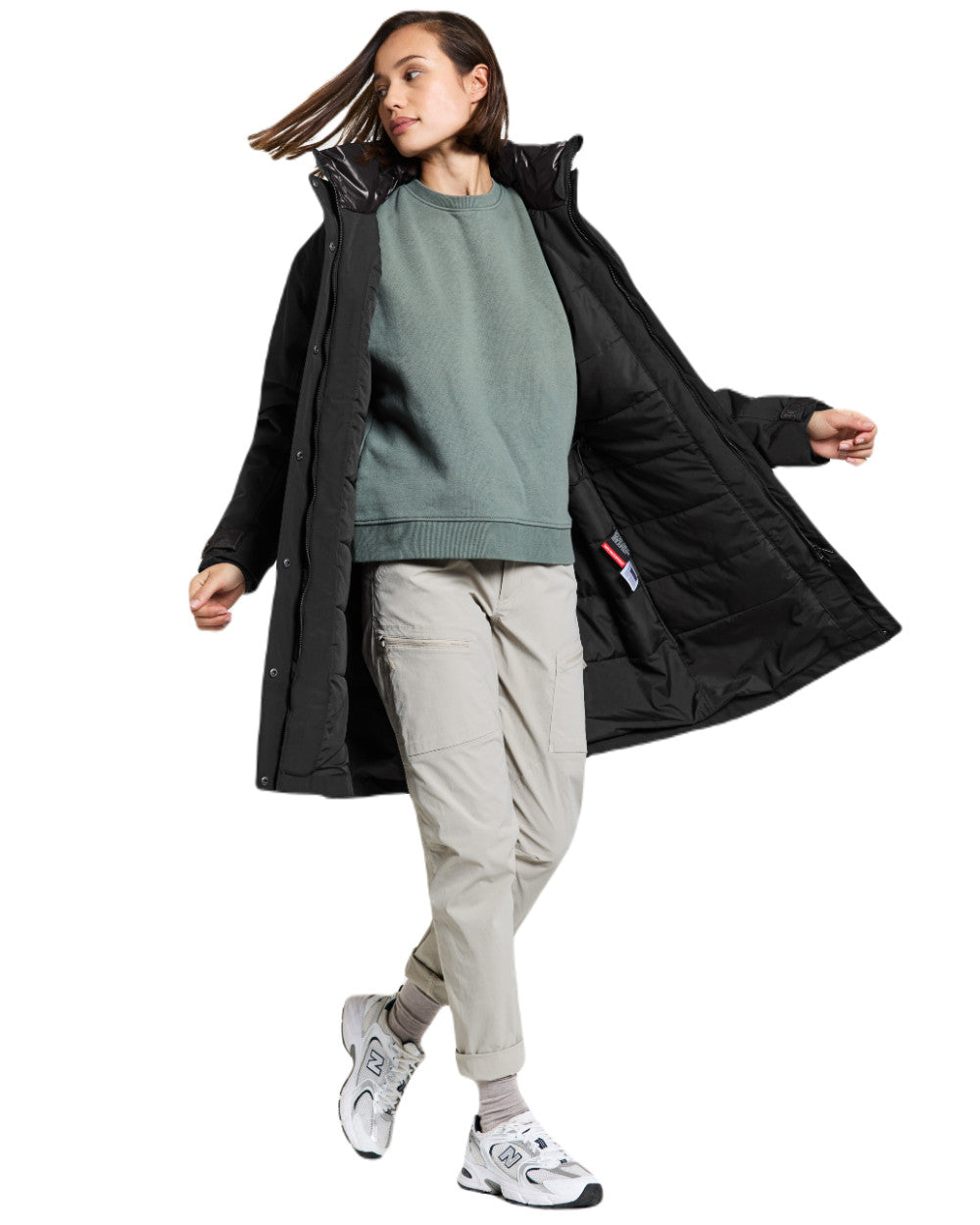 Didriksons Women's Ilsa Parka - Waterproof Winter Coat with Hood, Warm Insulated Jacket for Cold Weather - Perfect for Skiing, Snowboarding & Outdoor Adventures