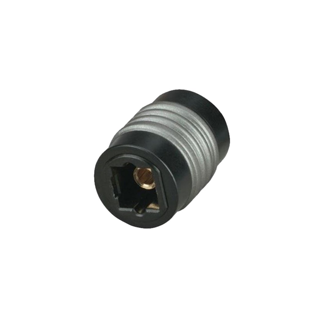 Gazechimp Digital Optical Audio Coupler - 2-in-1 Toslink SPDIF Cable Connector for Home Theater & Sound System (Perfect for Connecting Audio Devices Like TV, Soundbar & Gaming Console)
