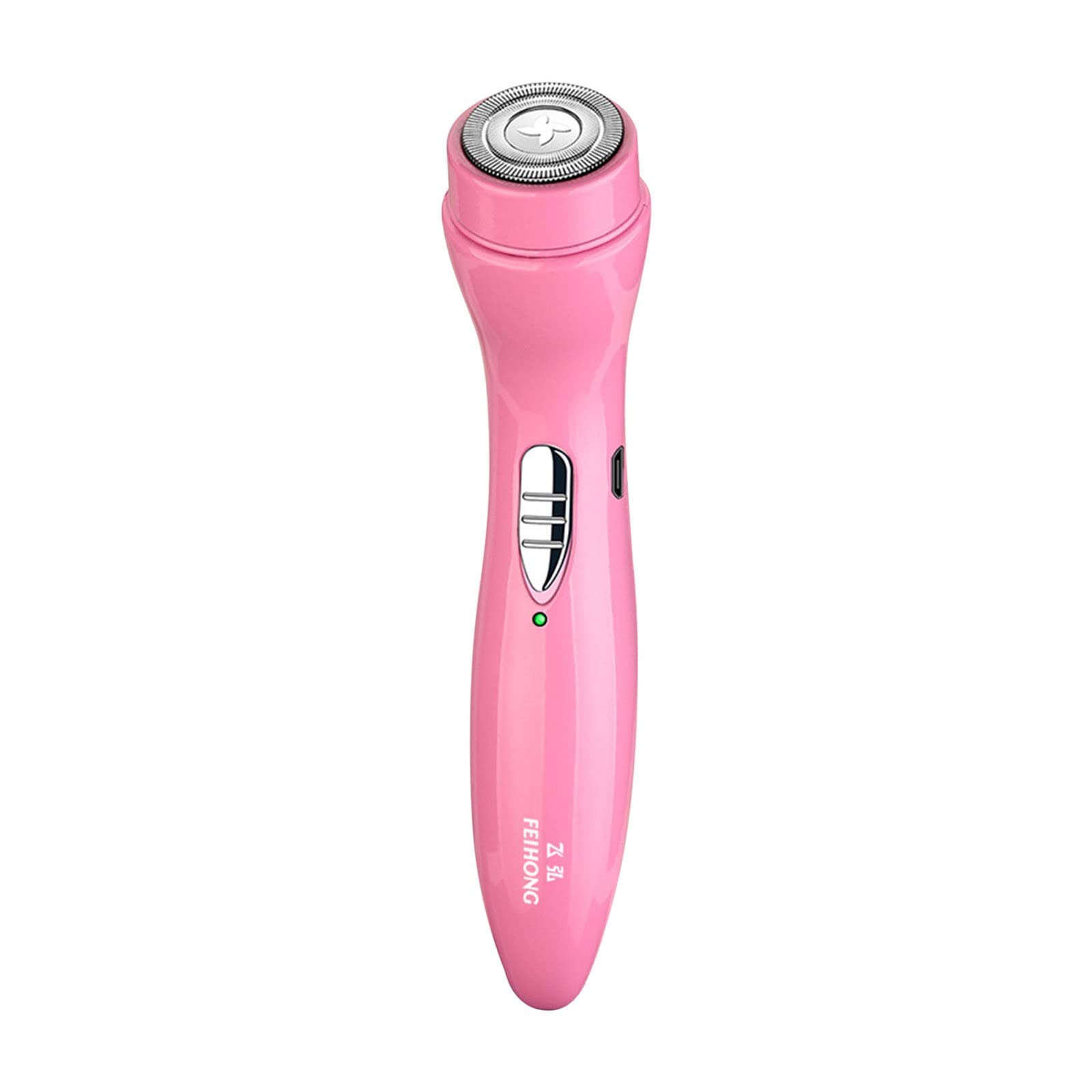 Mini Electric Shaver for Men - Portable Cordless USB Rechargeable Wet/Dry Facial Hair Trimmer - Travel Size Pocket Shaver H42 - Perfect for Home, Office & Travel Grooming