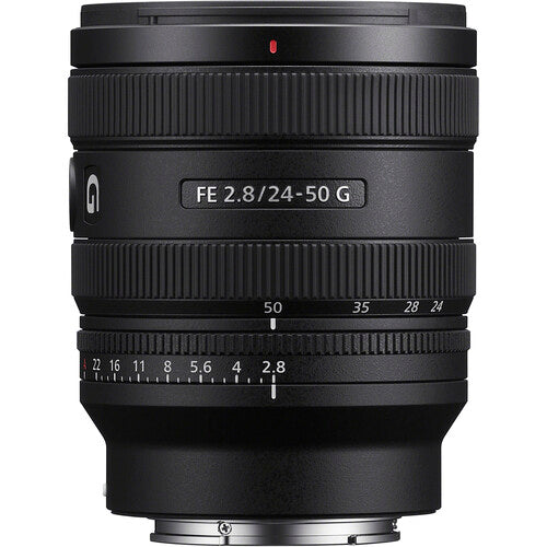 Sony FE 24-50mm f/2.8 G Full Frame Zoom Lens for Sony E-Mount Cameras - Perfect for Travel, Street & Portrait Photography