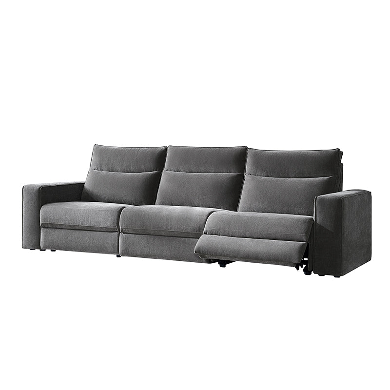 EliteNest Smart Modular Sofa with Power Recliners - Easy Assembly, Customizable Living Room Furniture for Modern Home & Entertainment Spaces