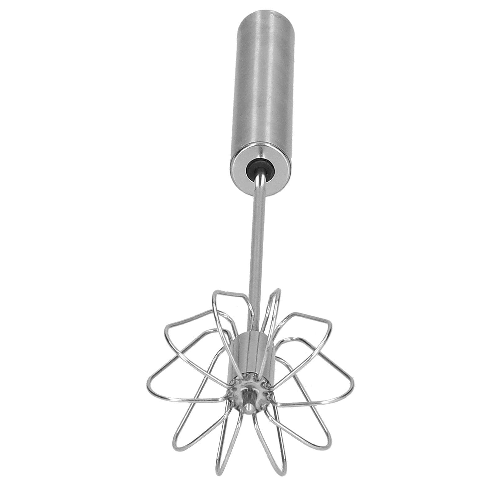 Premium Stainless Steel Egg Beater - 14 Inch Manual Egg Whisk Mixer for Baking, Cooking & Kitchen Essentials | Perfect for Home, Garden & Professional Use