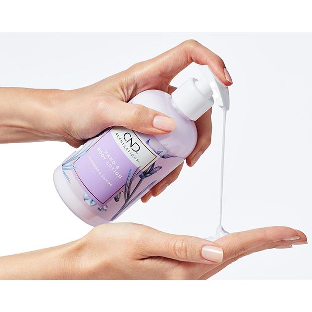 CND Scentsations Lavender & Jojoba Moisturizing Lotion for Dry Skin - Relaxing Aromatherapy Body Lotion for Stress Relief & Better Sleep