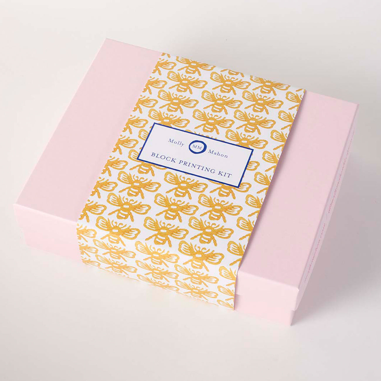 DIY Block Printing Kit with Bee & Turmeric Designs - Handmade Greeting Cards for Birthdays, Weddings & Holidays - Perfect for Crafting, Scrapbooking & DIY Gifts